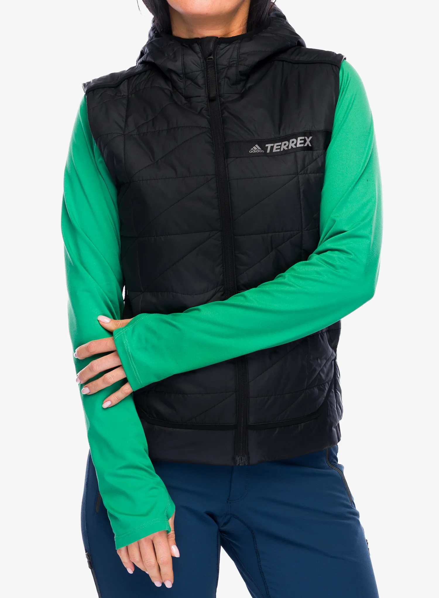 Ženski brezrokavnik adidas TERREX Multi Synthetic Insulated Vest - black