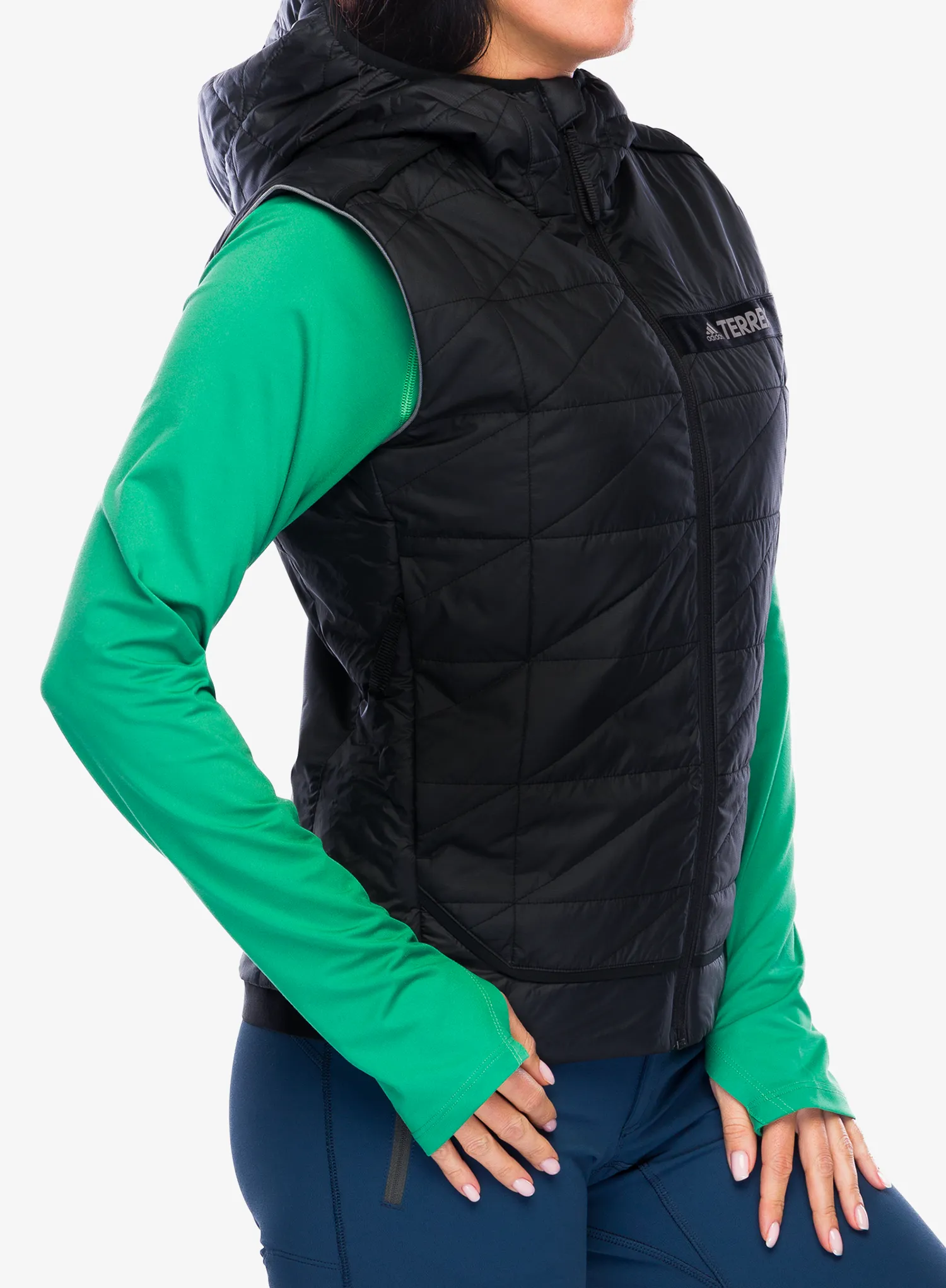 Ženski brezrokavnik adidas TERREX Multi Synthetic Insulated Vest - black