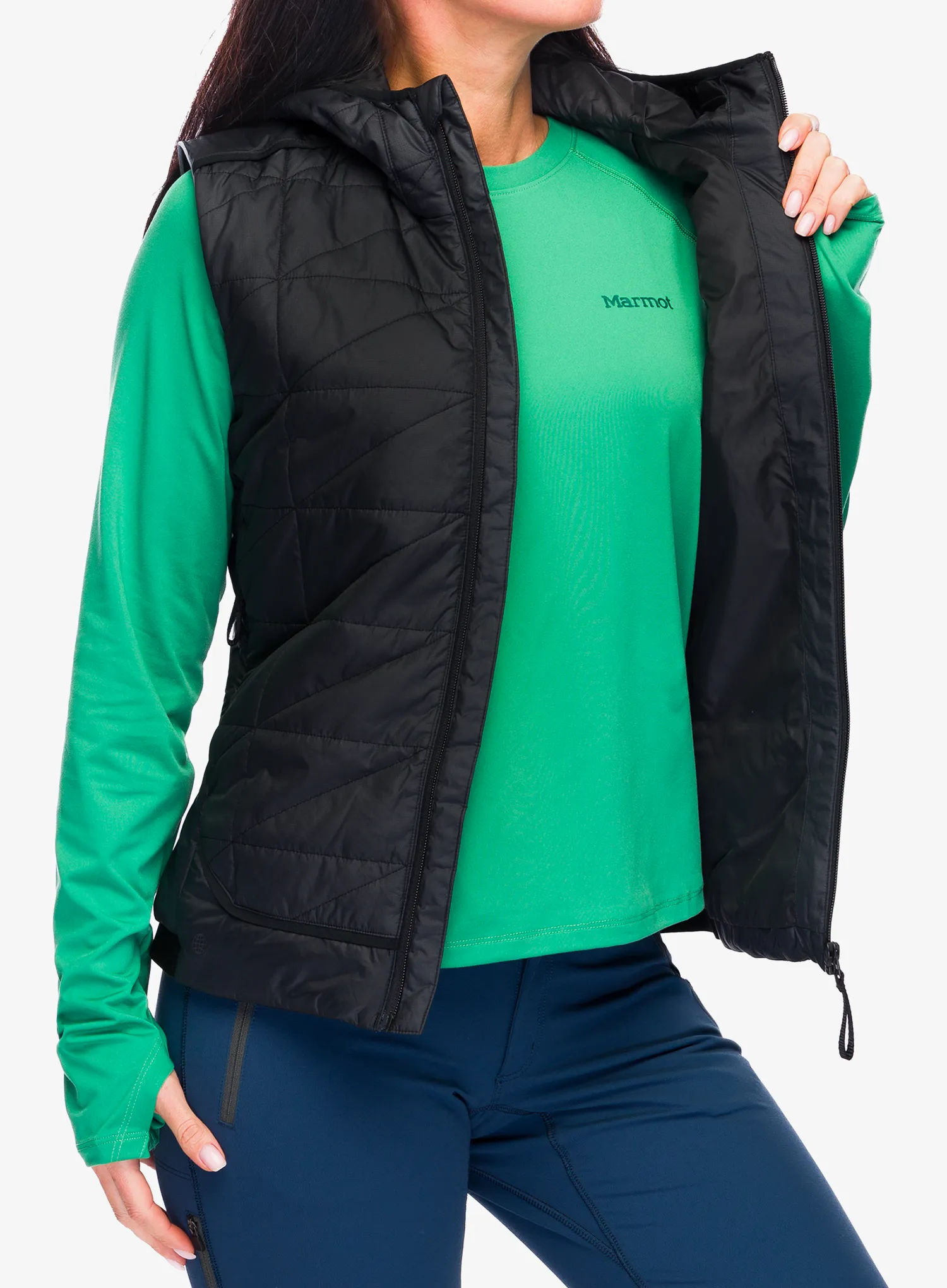 Ženski brezrokavnik adidas TERREX Multi Synthetic Insulated Vest - black