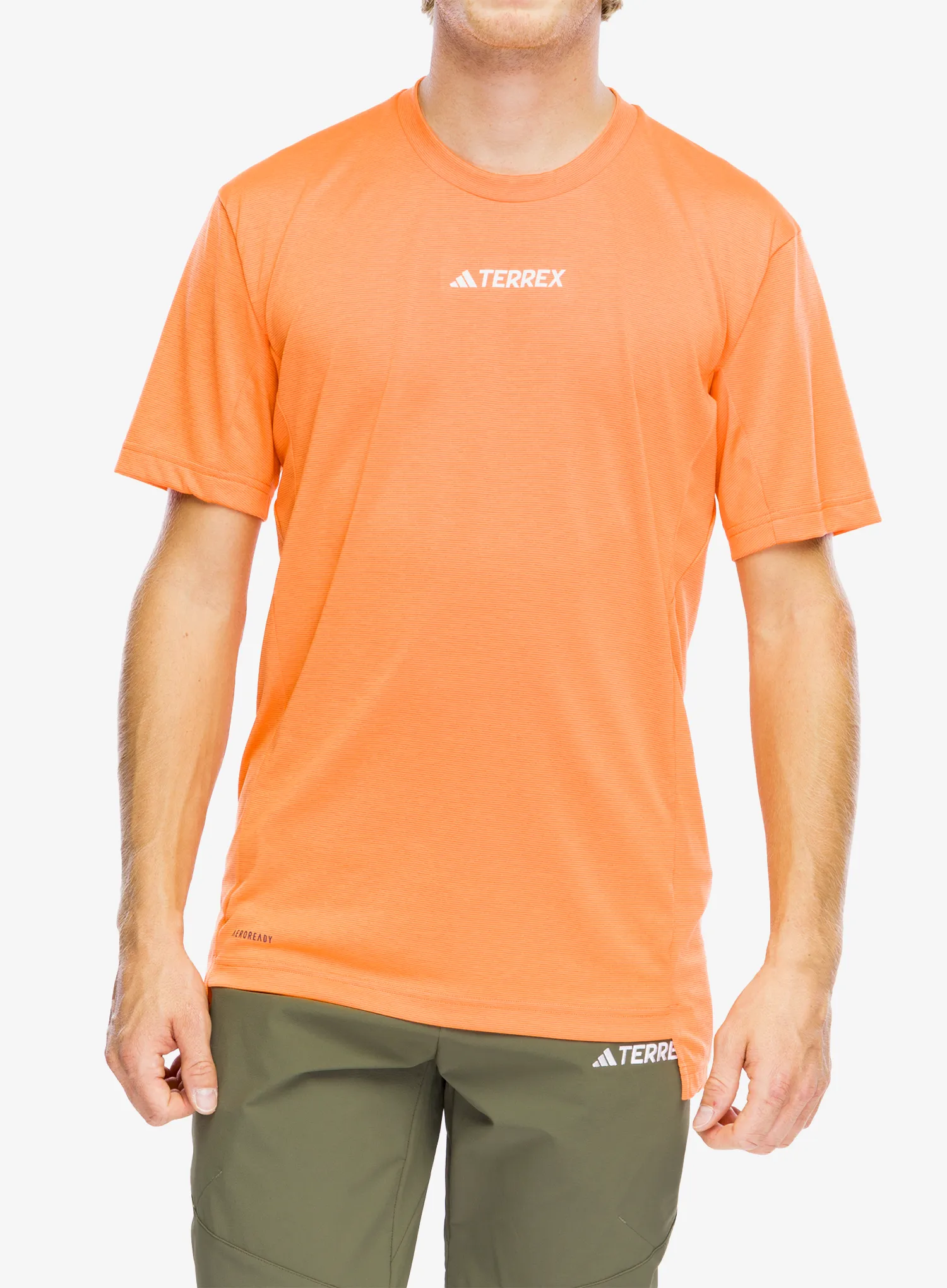 Športna majica adidas TERREX Multi Tee - semi impact orange
