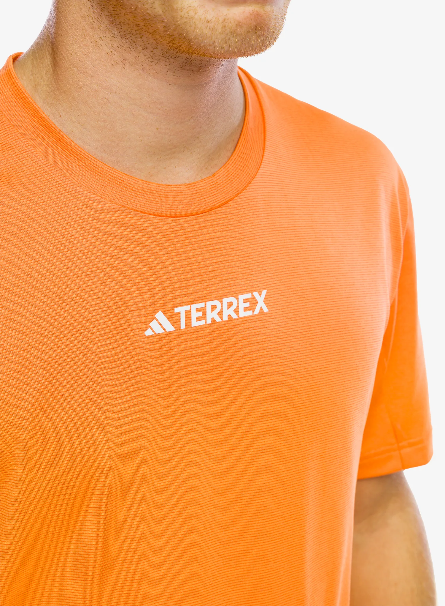 Športna majica adidas TERREX Multi Tee - semi impact orange