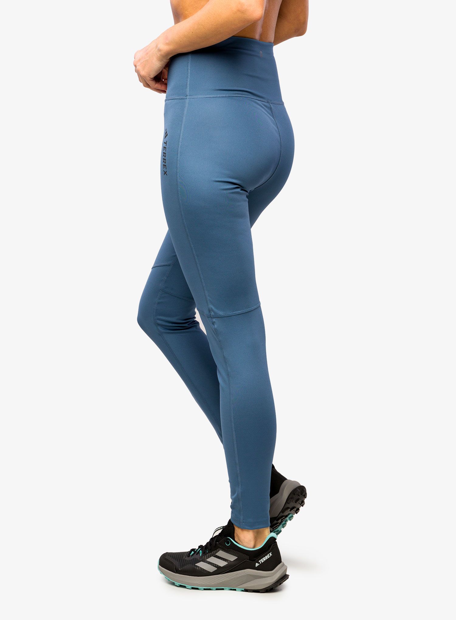 Ženske pajkice adidas TERREX Multi Tights - wonder steel