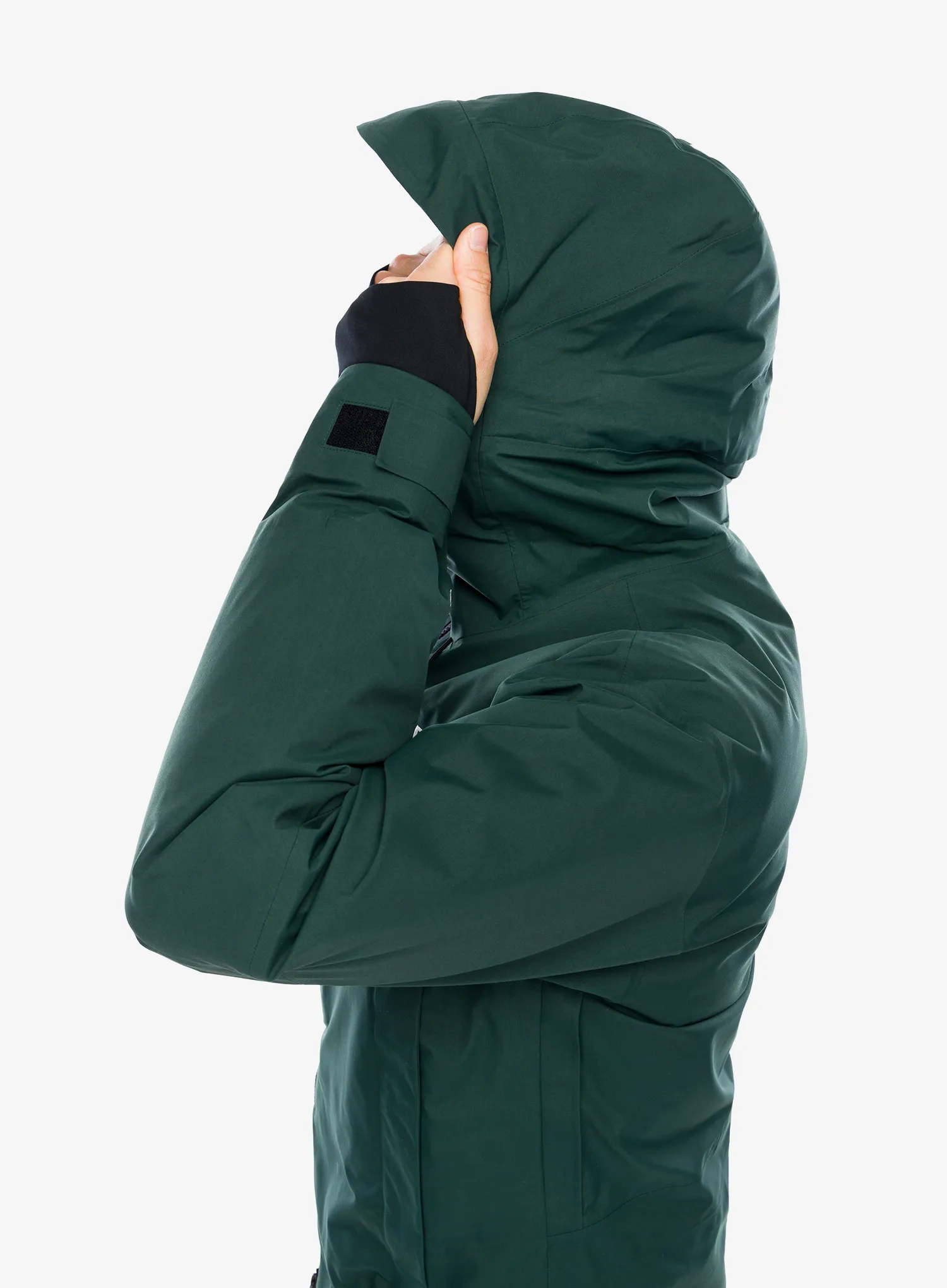 Moška jakna adidas TERREX Myshelter 3L GORE-TEX Snow Jkt - shadow green