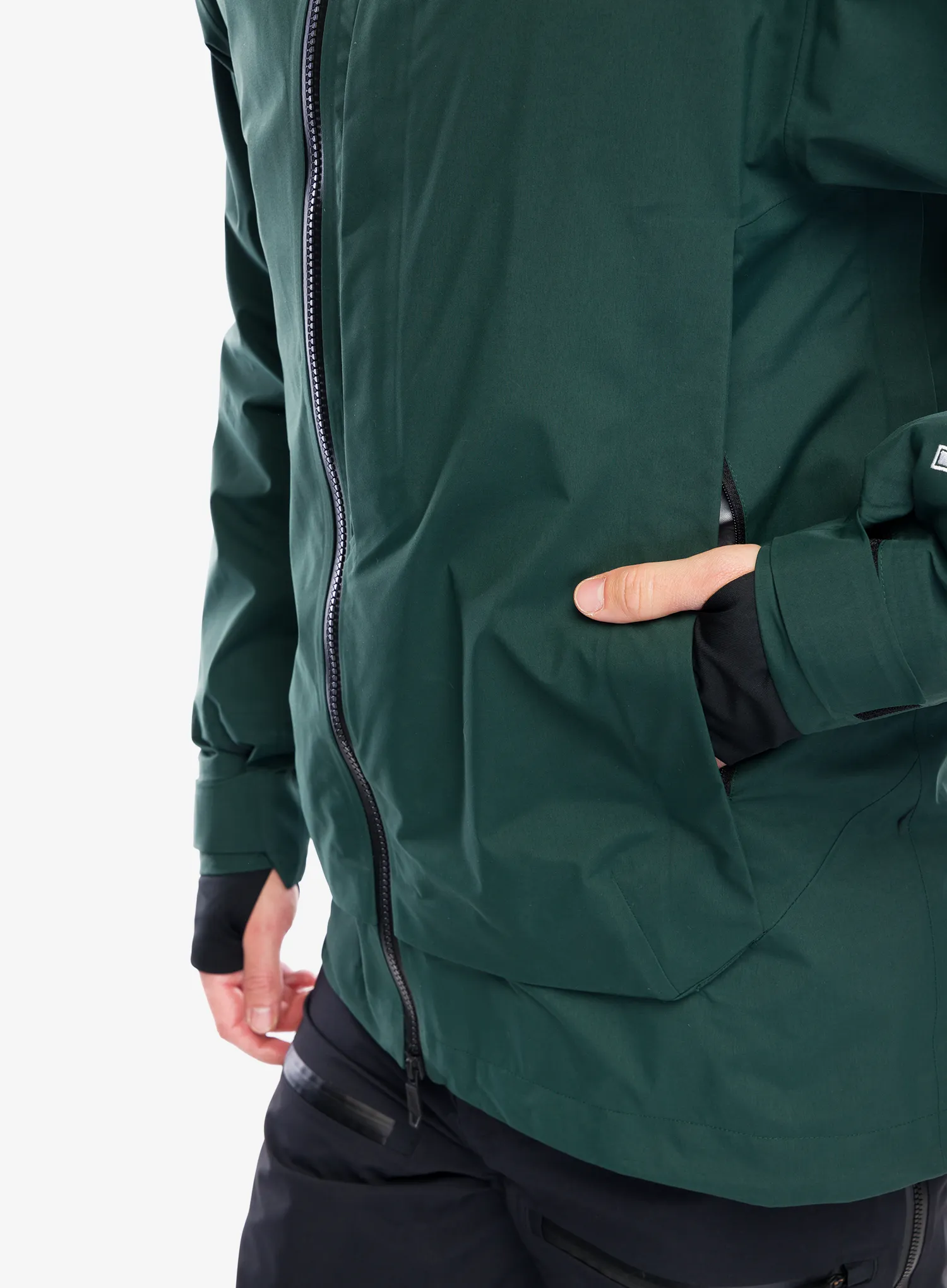 Moška jakna adidas TERREX Myshelter 3L GORE-TEX Snow Jkt - shadow green