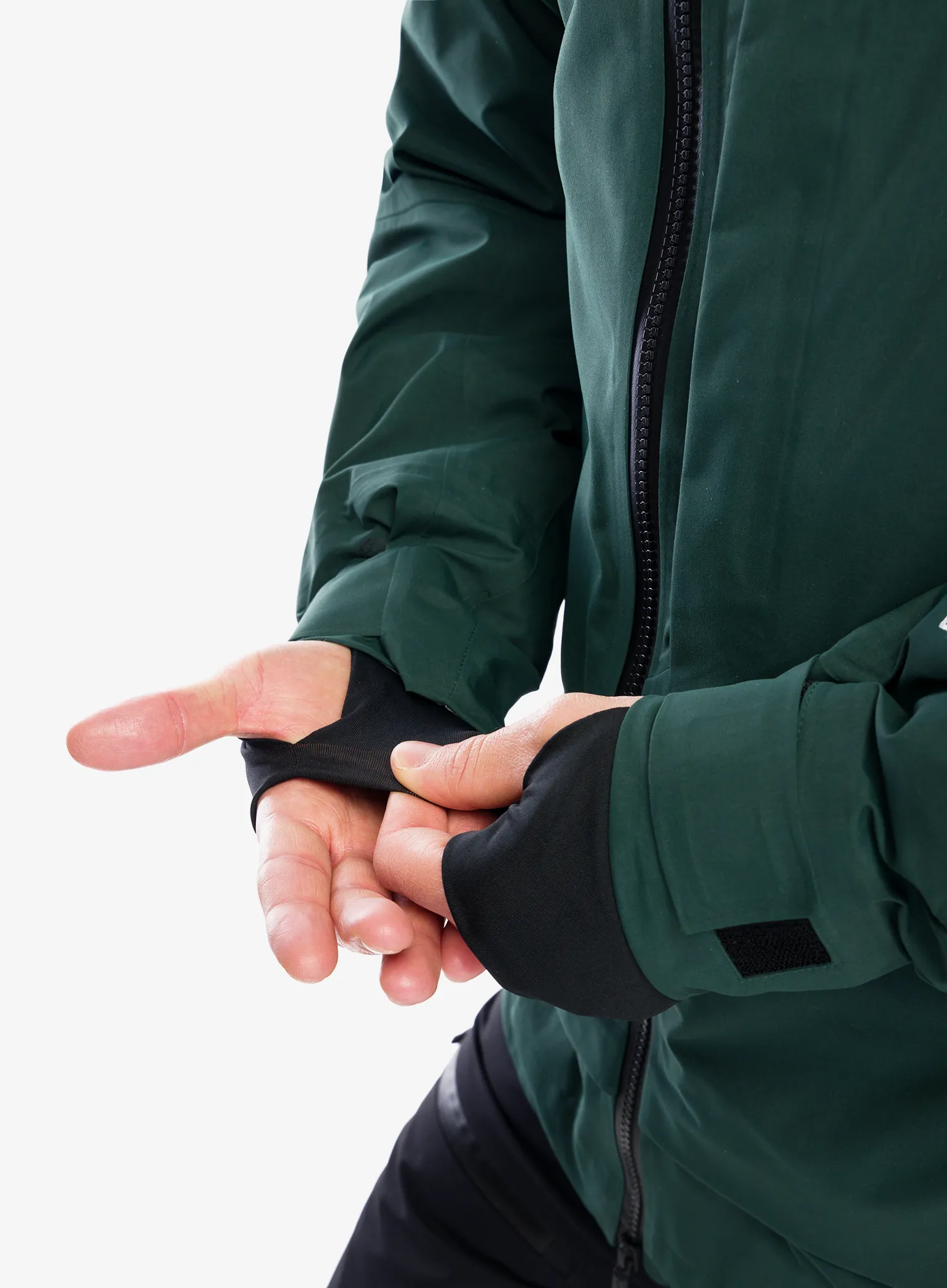 Moška jakna adidas TERREX Myshelter 3L GORE-TEX Snow Jkt - shadow green