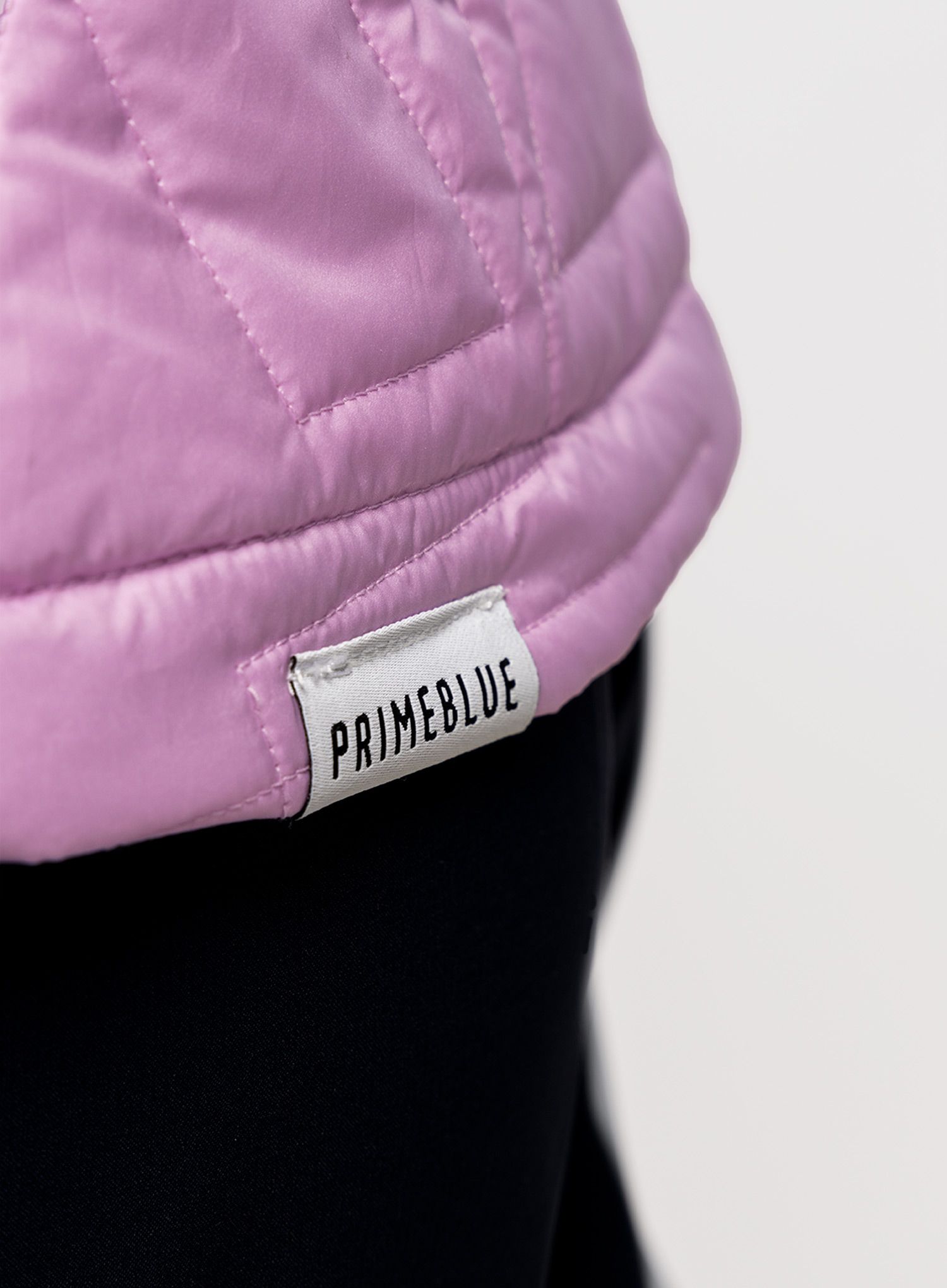 Sintetična jakna adidas TERREX Myshelter PrimaLoft Hooded Padded Jkt - bliss lilac