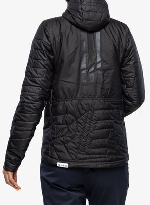 Ženska jakna adidas TERREX Myshelter Primaloft Hooded Padded Jkt - black