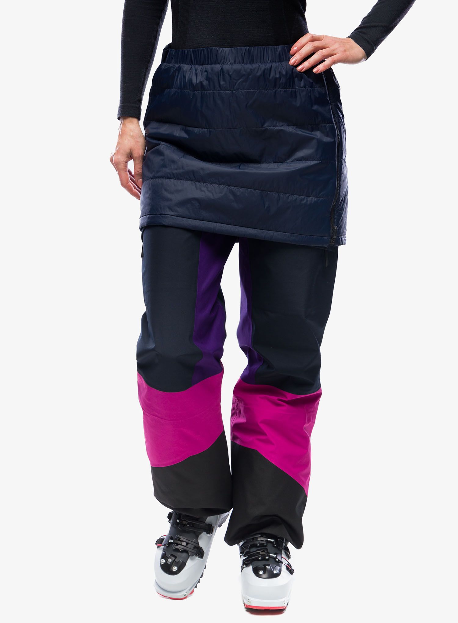 Pohodniško krilo adidas TERREX PrimaLoft Insulation Skirt - legend ink
