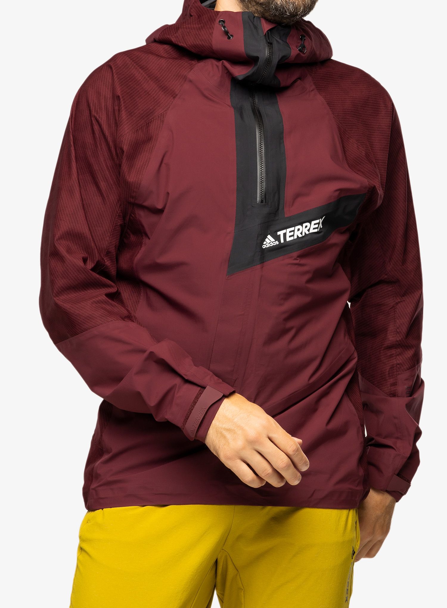 Vetrovka adidas TERREX Primeknit - shadow red