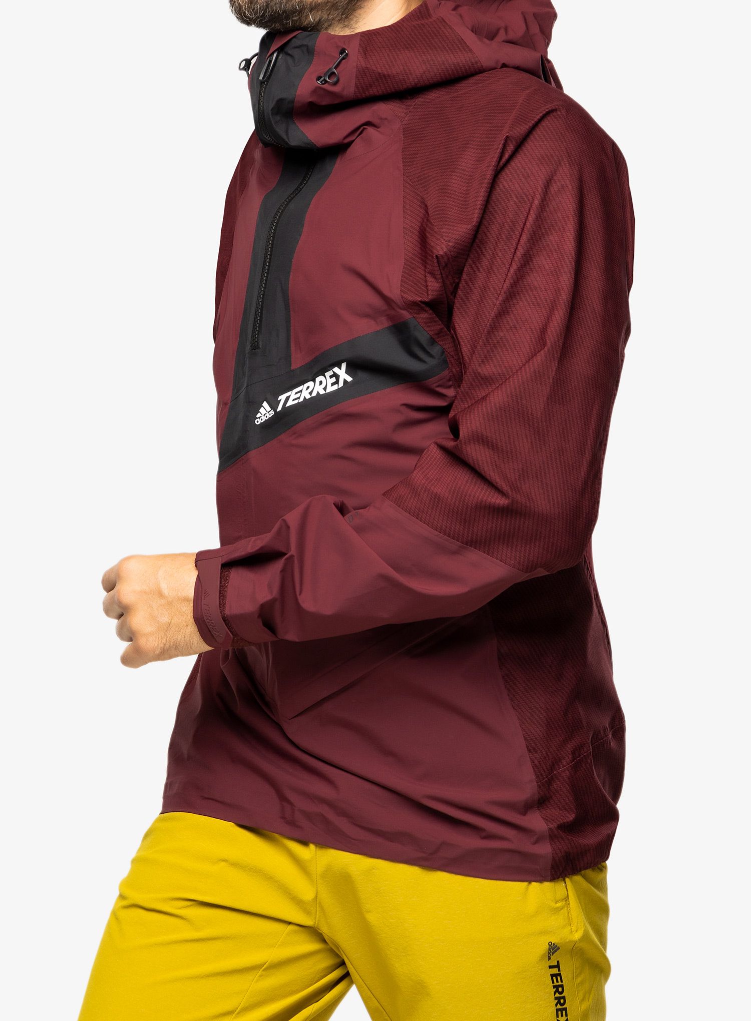 Vetrovka adidas TERREX Primeknit - shadow red