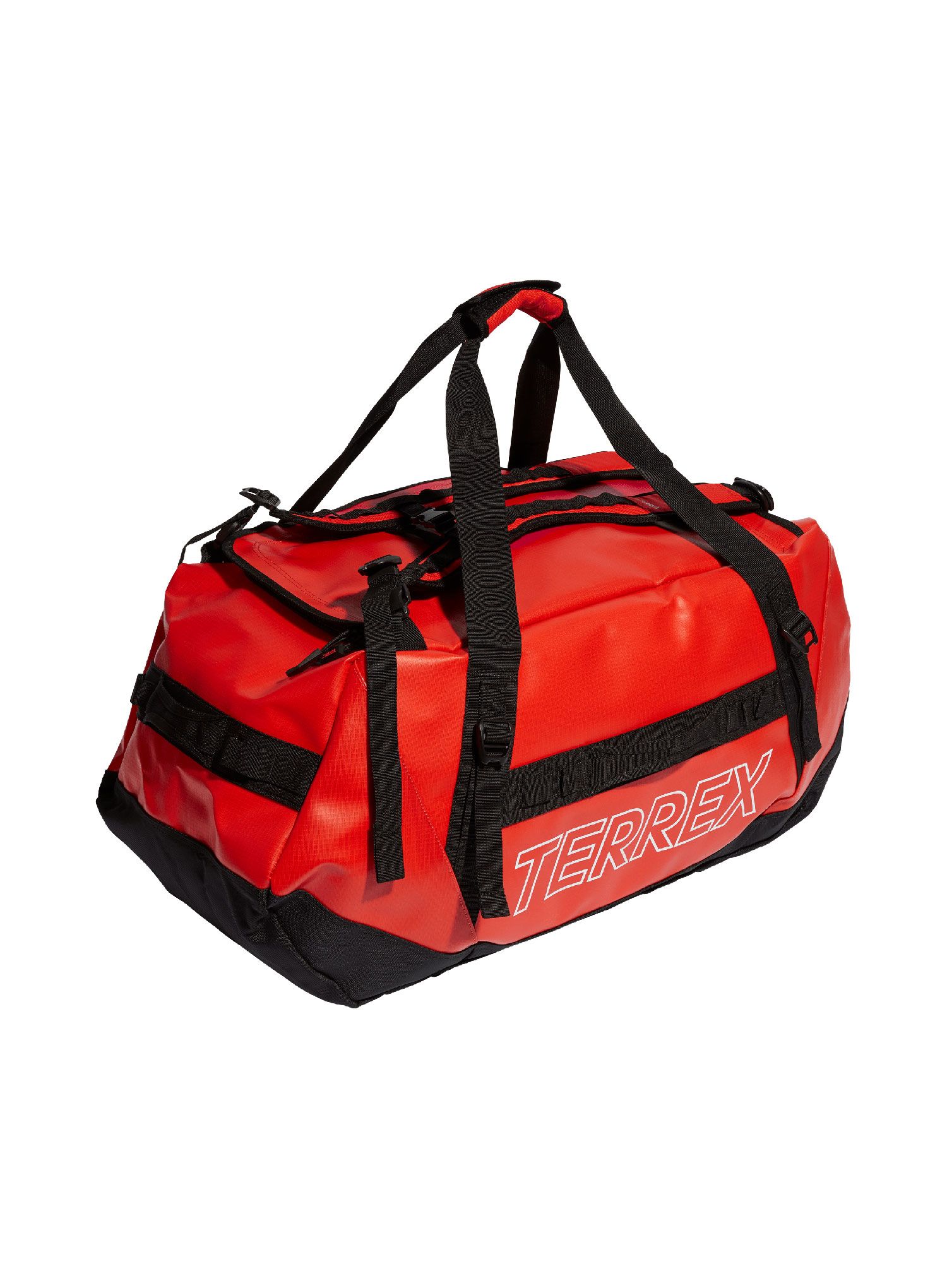 Potovalna torba adidas TERREX RAIN.RDY Expedition Duffel Bag 100 L - semi impact orange/black