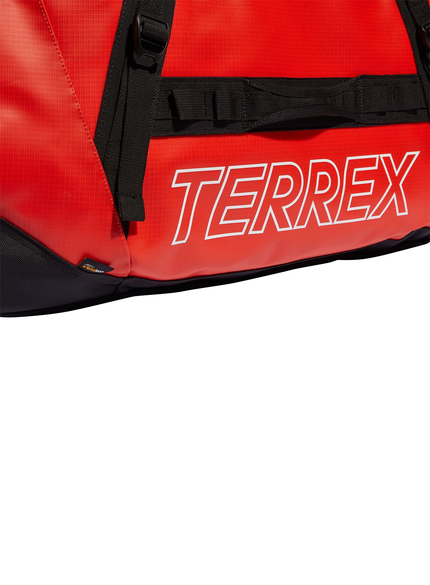 Potovalna torba adidas TERREX RAIN.RDY Expedition Duffel Bag 100 L - semi impact orange/black