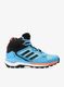 Ženski treking čevlji adidas TERREX Skychaser 2 Mid GTX - sky rush/grey six/acid red