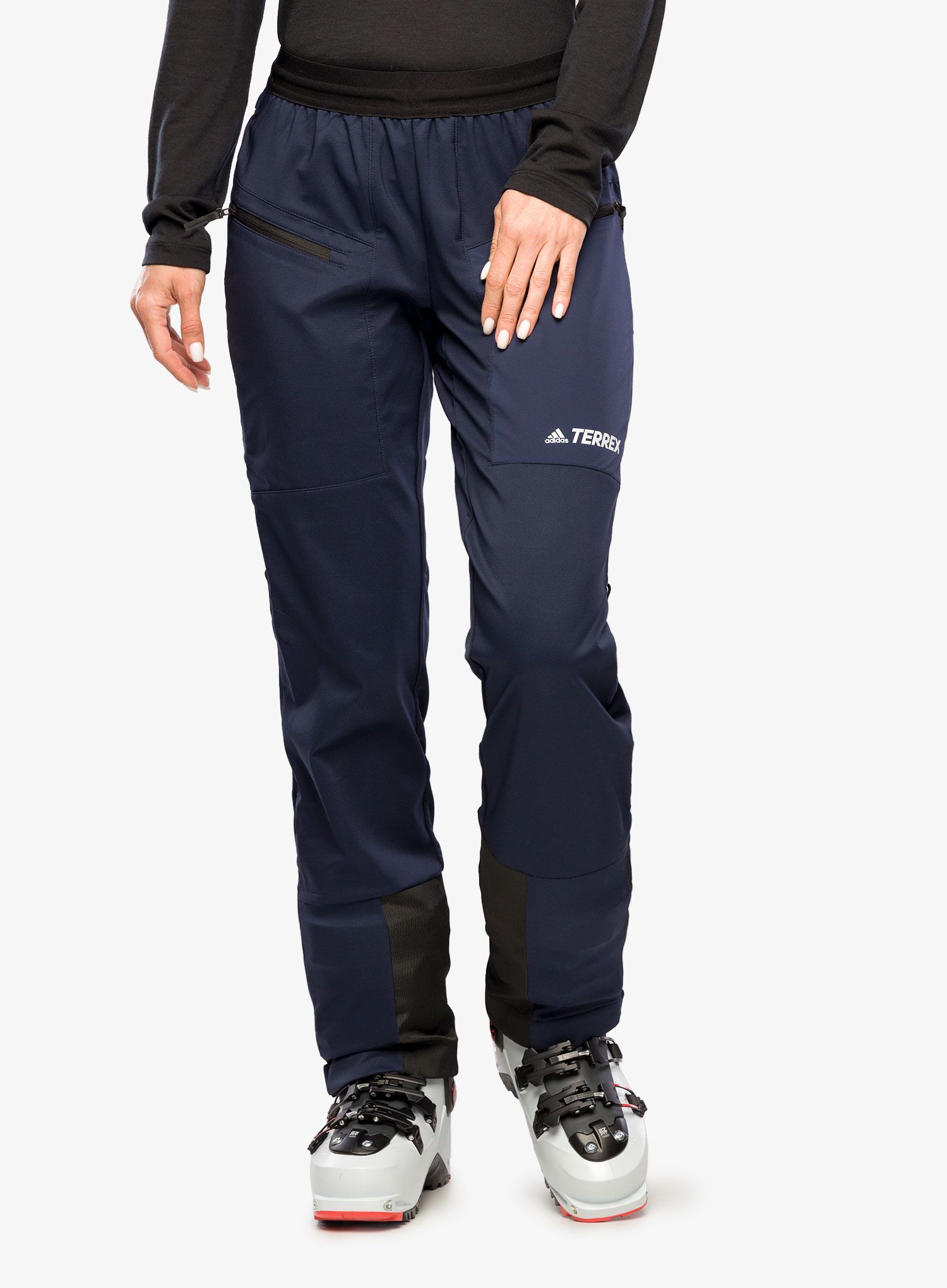 Ženske softshell hlače adidas TERREX Skyclimb Fast Ski Touring Pants - legend ink