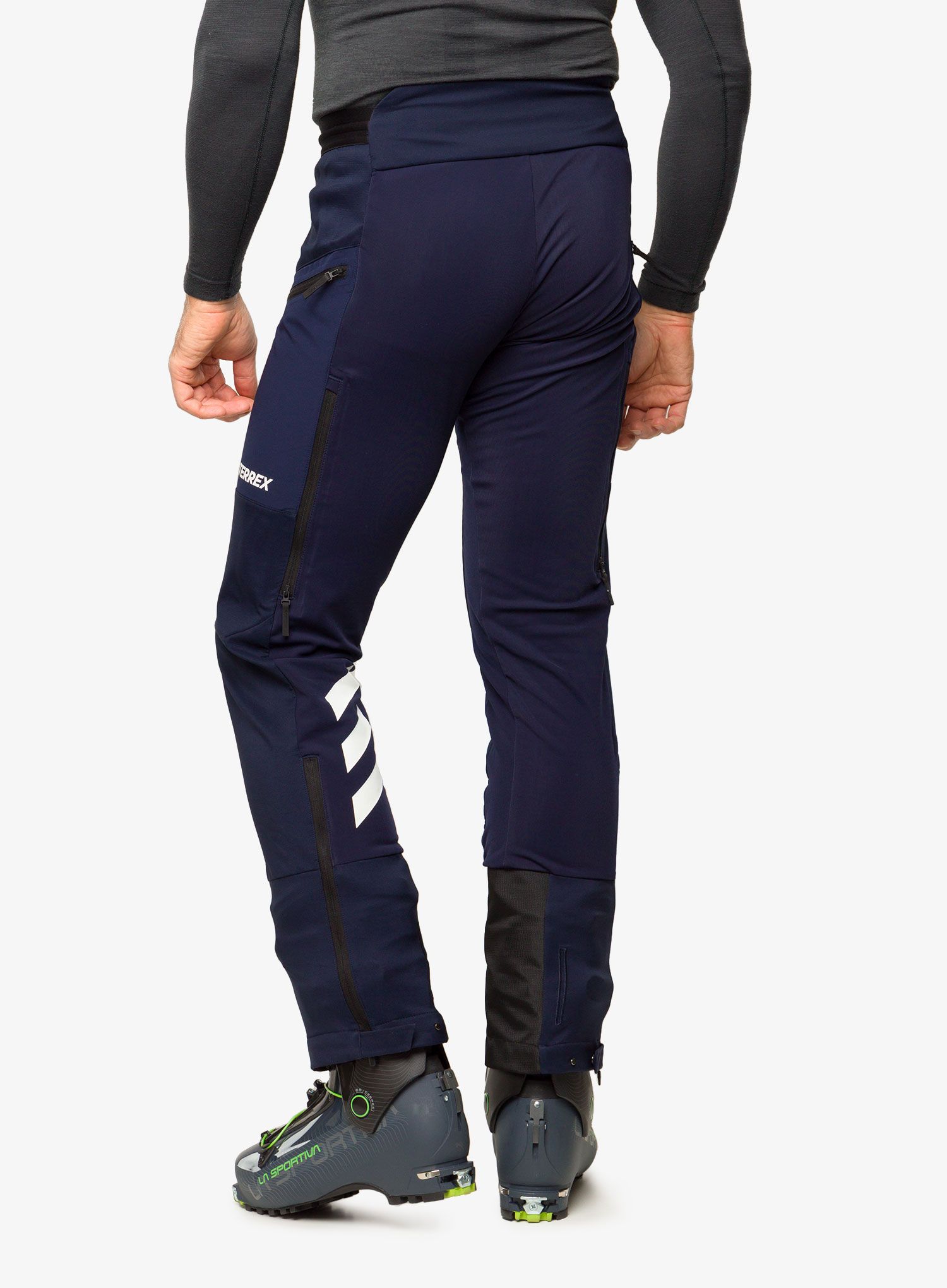 Softshell hlače adidas TERREX Skyclimb Fast Ski Touring Pants - legend ink