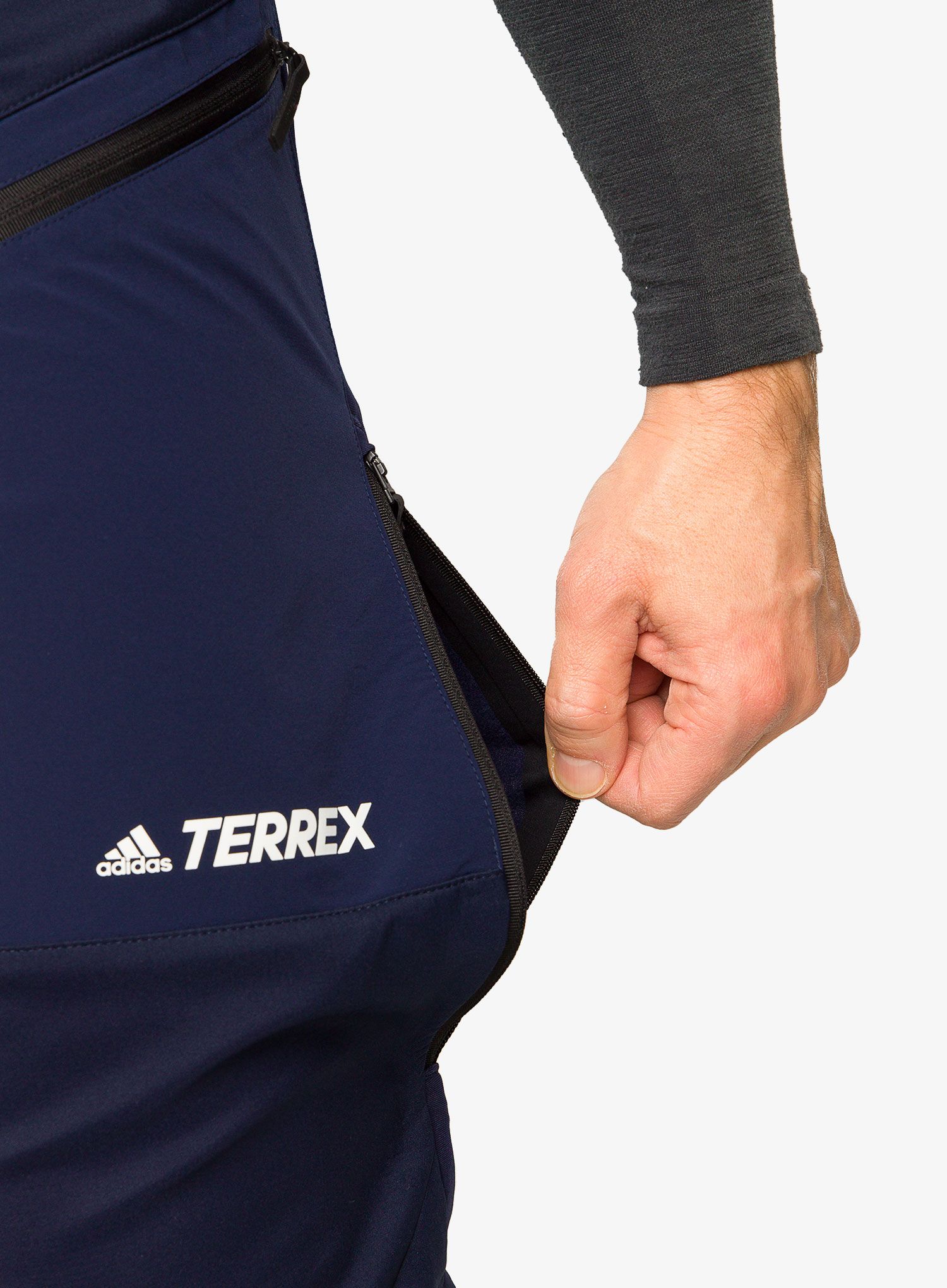 Softshell hlače adidas TERREX Skyclimb Fast Ski Touring Pants - legend ink