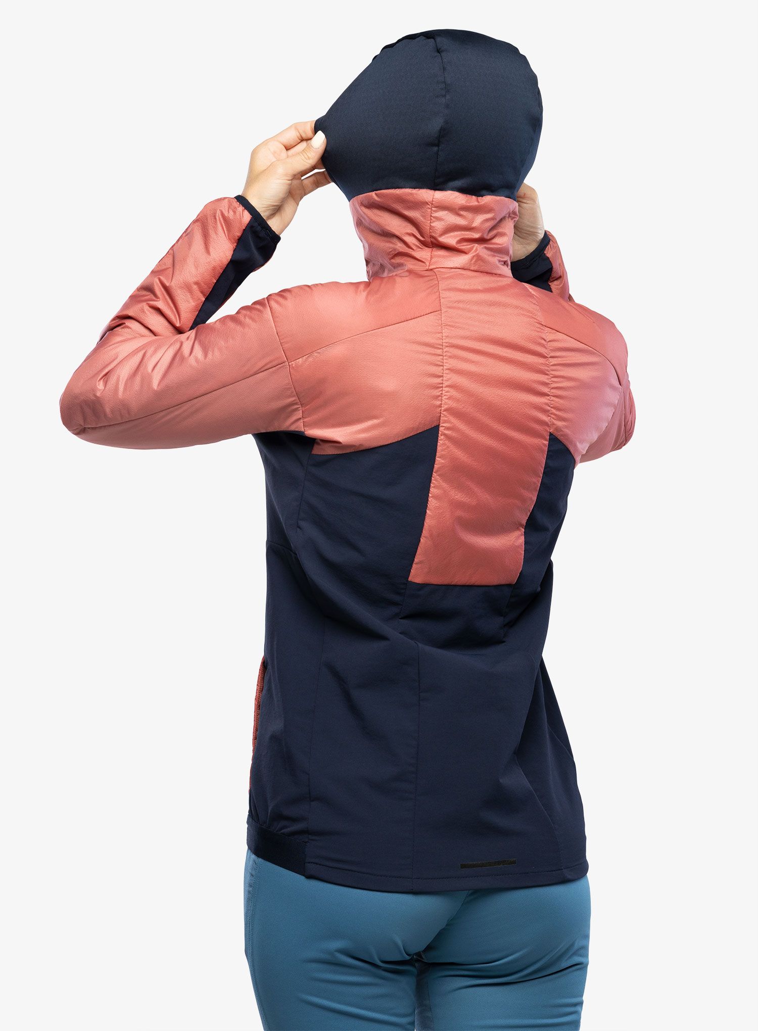 Ženska sintetična jakna adidas TERREX Skyclimb Hybrid Jacket - wonder red/legend ink