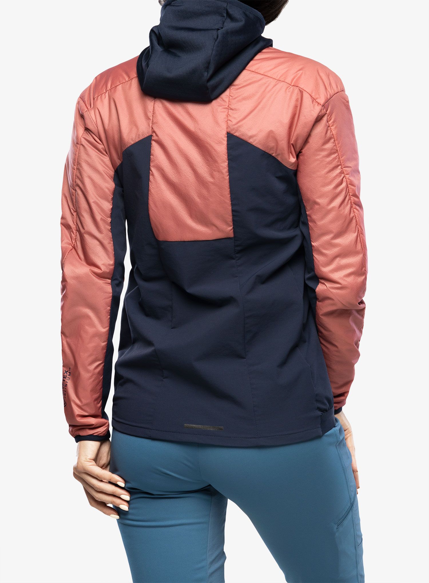 Ženska sintetična jakna adidas TERREX Skyclimb Hybrid Jacket - wonder red/legend ink