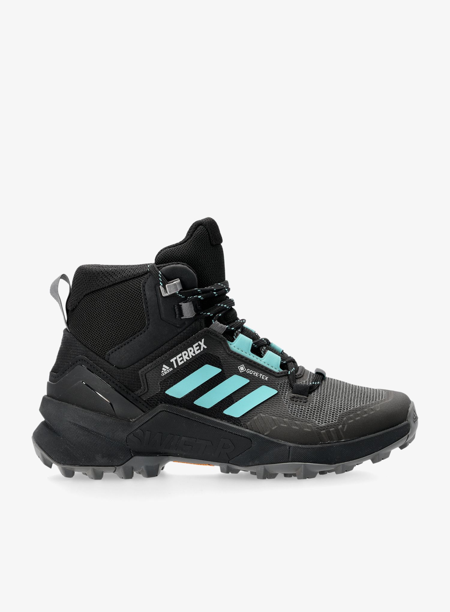 Ženski treking čevlji adidas TERREX Swift R3 Mid GTX - core black/mint ton/grey five