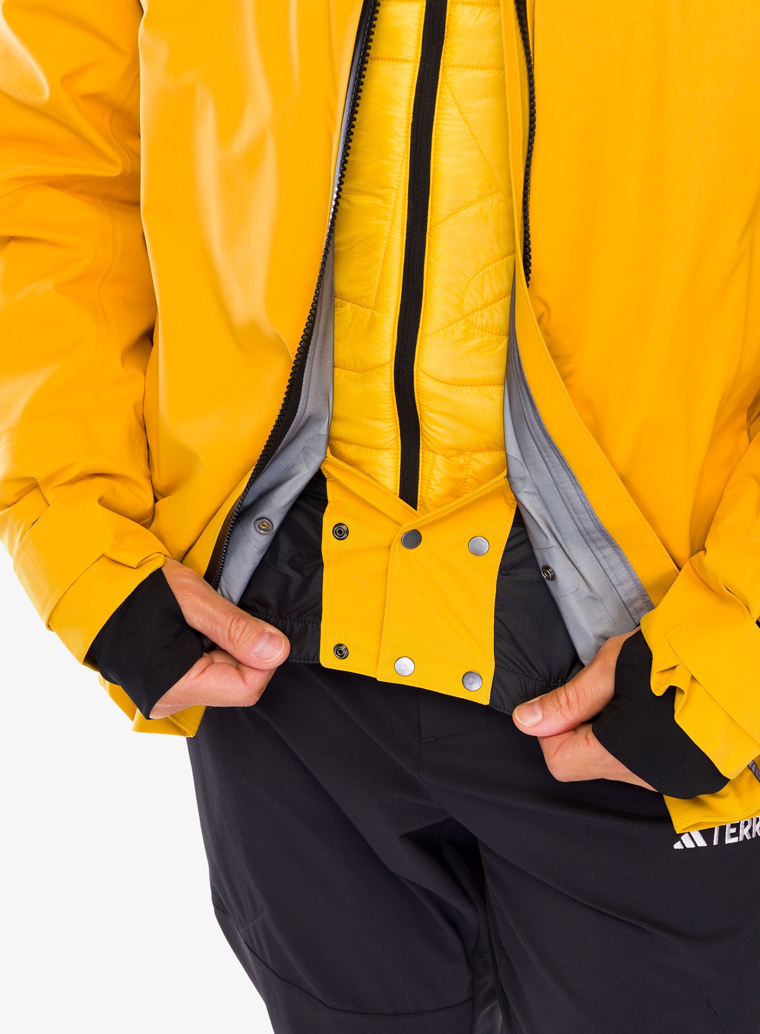 Smučarska jakna adidas TERREX Techrock 3L GORE-TEX C-Knit Jacket - preyel