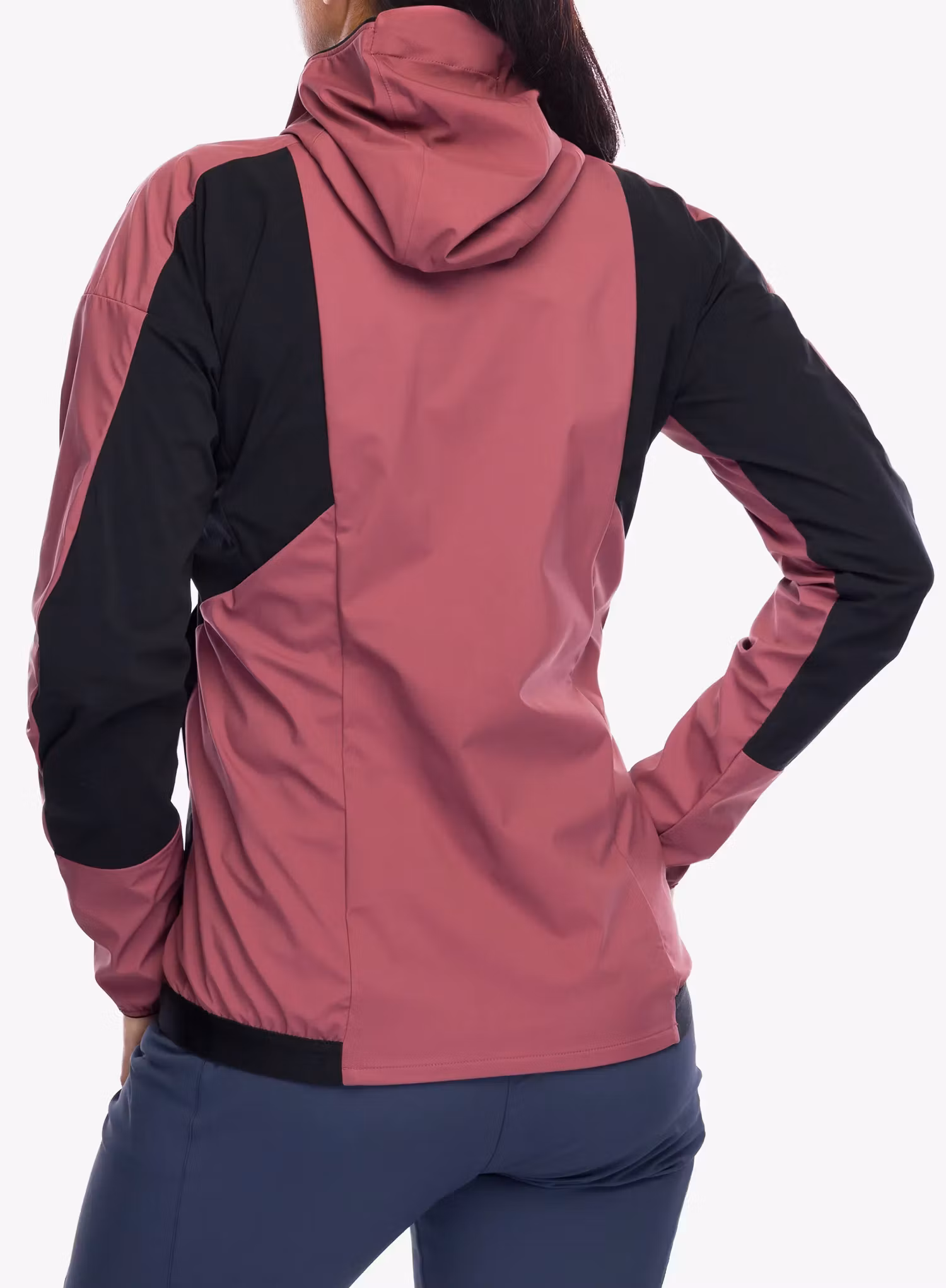 Ženska softshell jakna adidas TERREX Techrock GORE-TEX WINDSTOPPER Softshell Jkt - quiet crimson/blk