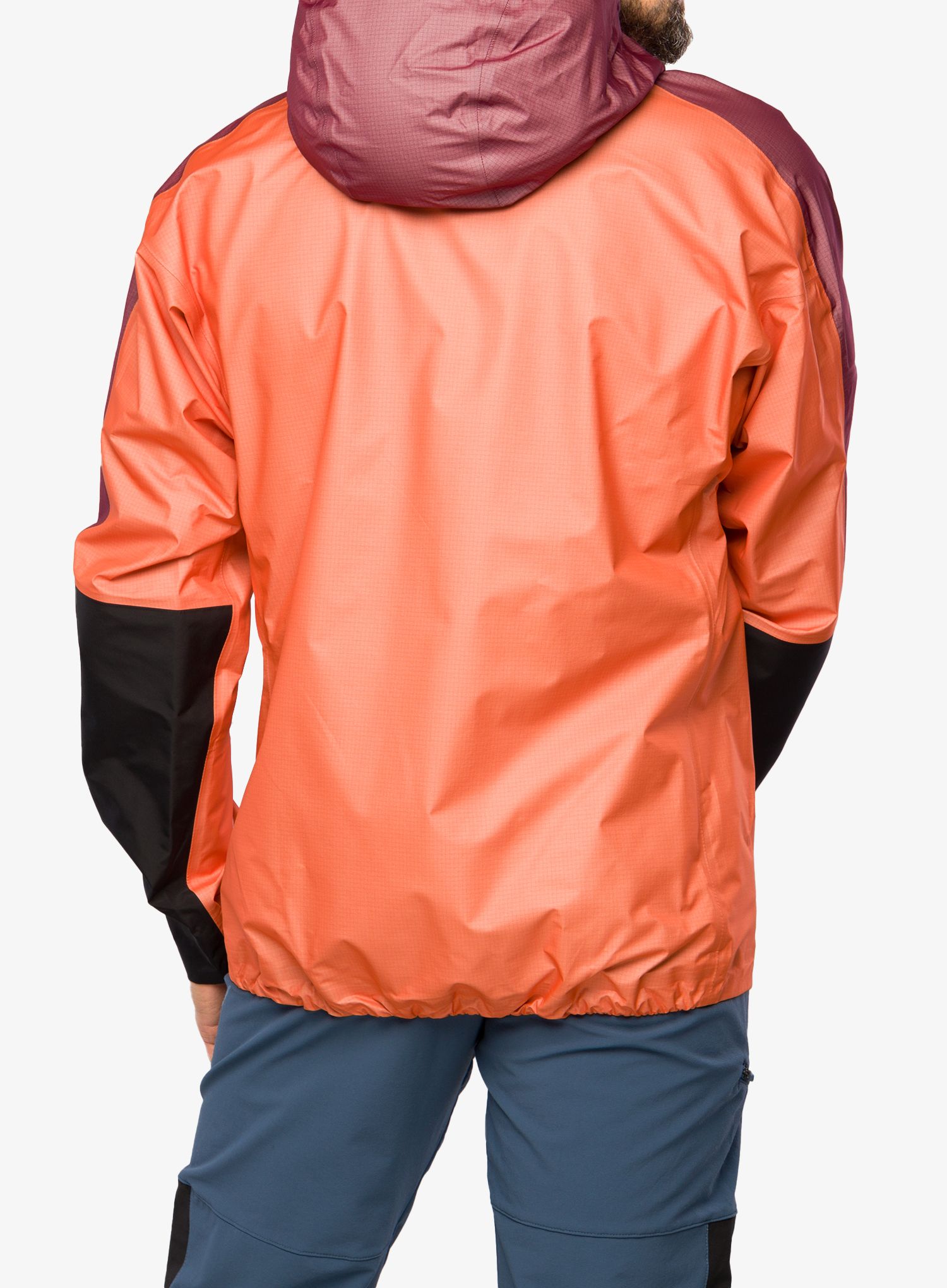 Hardshell jakna adidas TERREX Techrock Light GORE-TEX Jacket - semi impact orange/shared