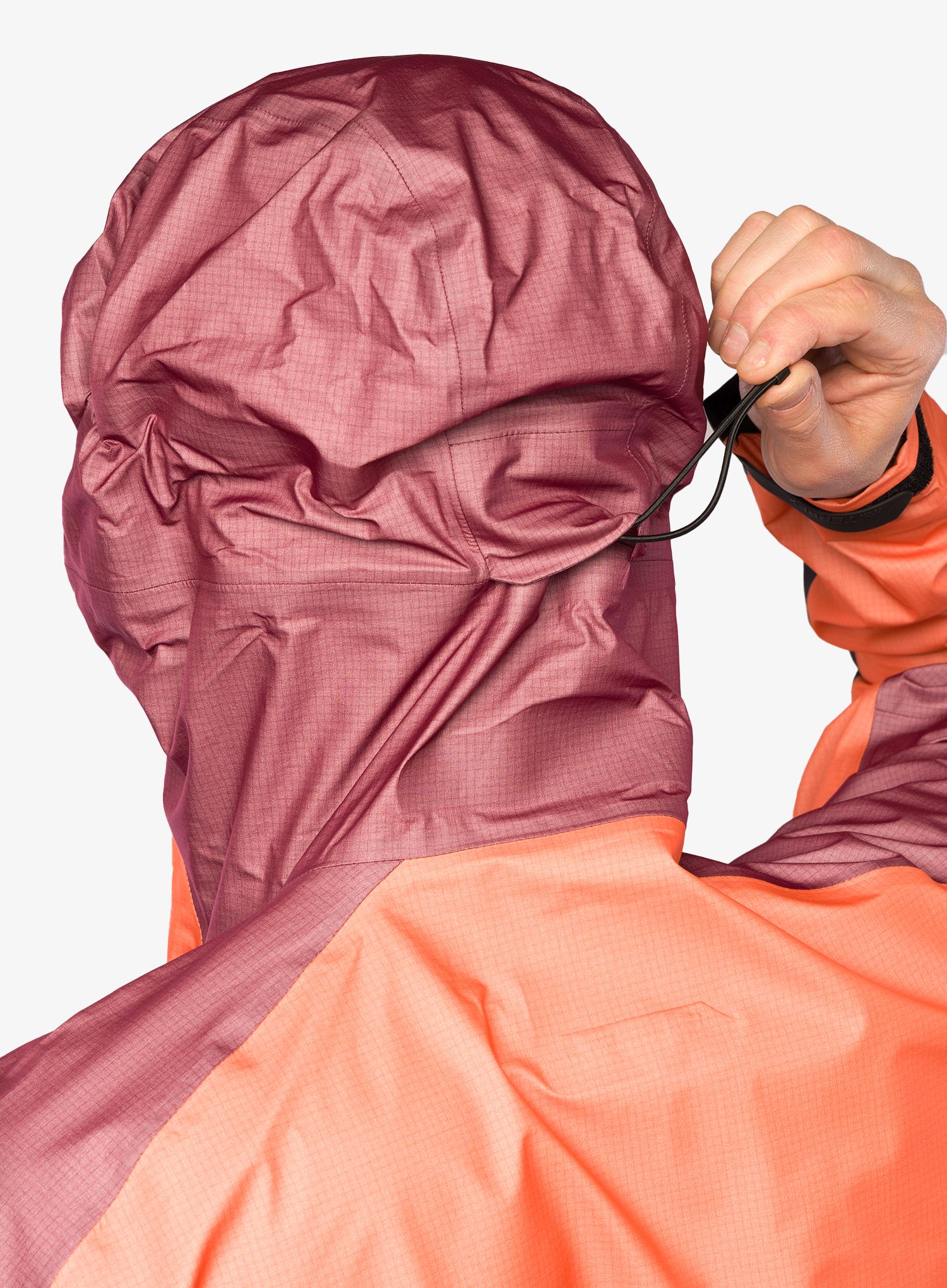 Hardshell jakna adidas TERREX Techrock Light GORE-TEX Jacket - semi impact orange/shared