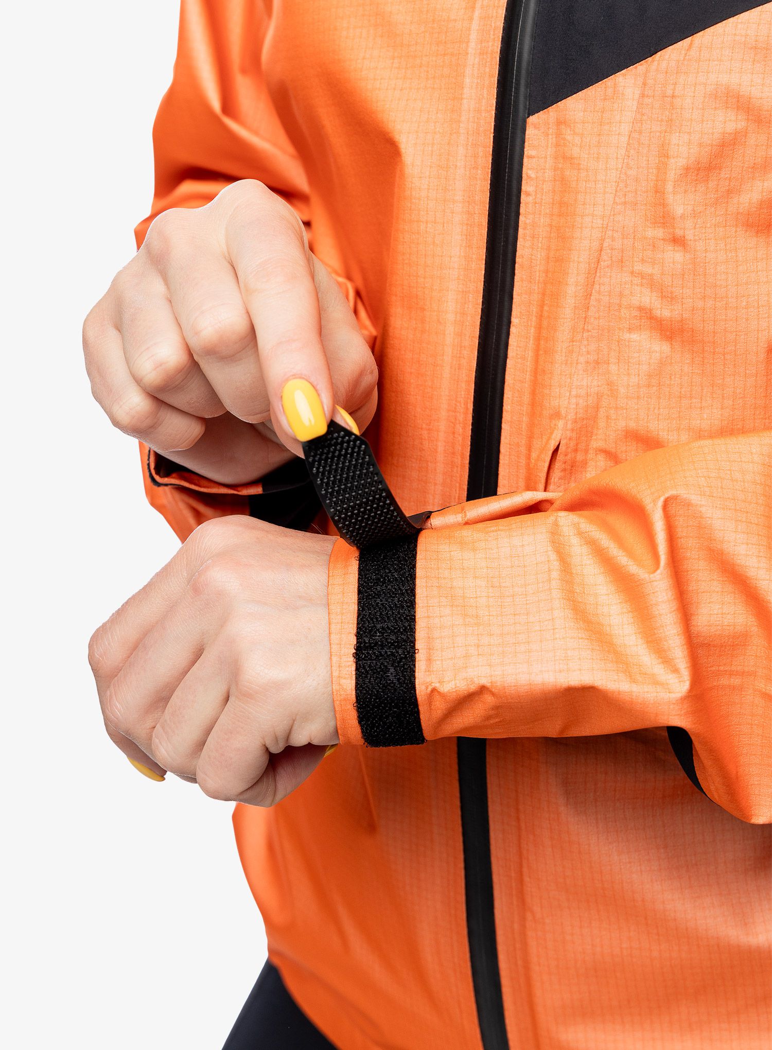 Ženska nepremočljiva jakna adidas TERREX Techrock Light GTX Active - semi impact orange