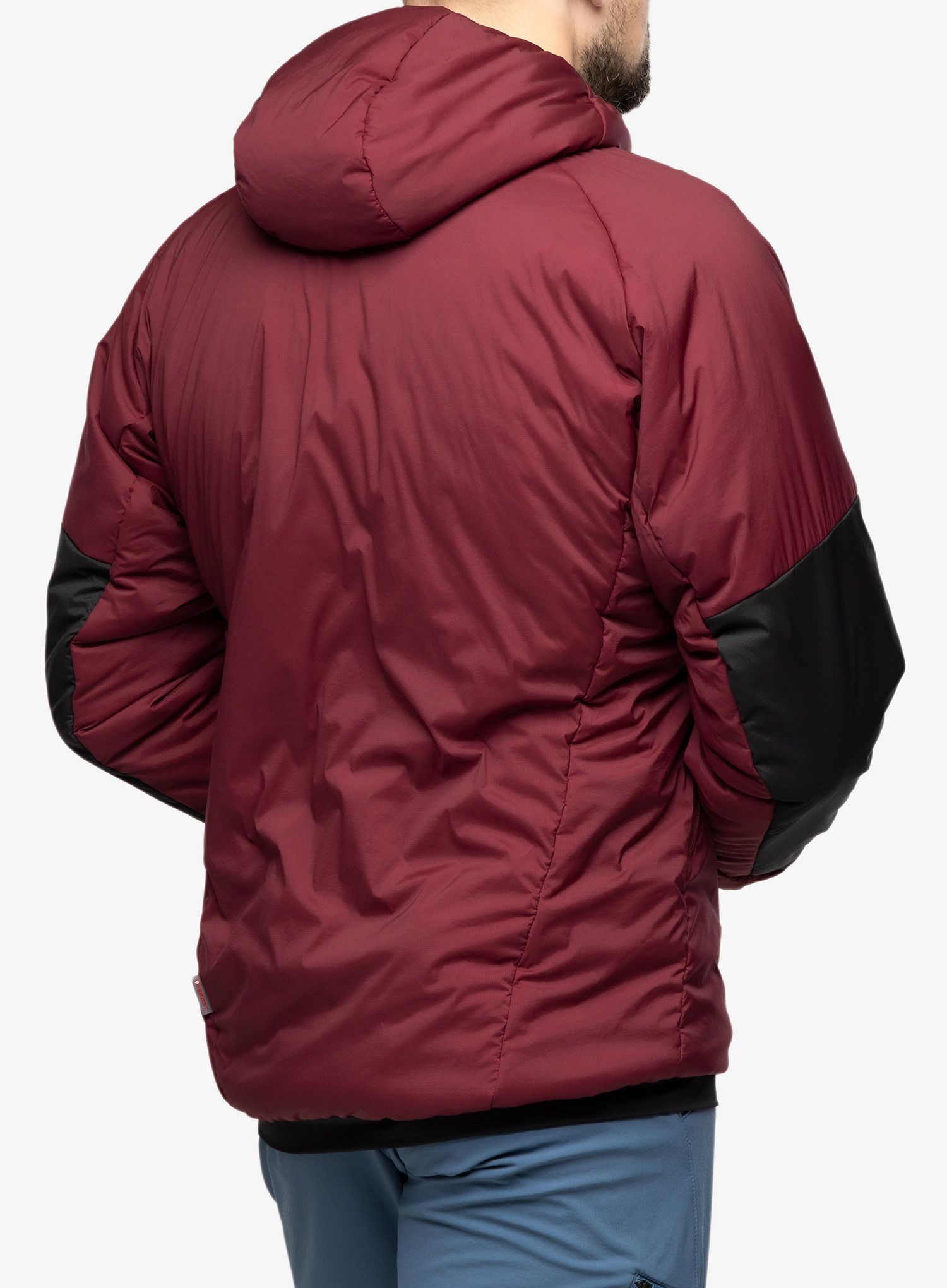 Sintetična jakna adidas TERREX Techrock Stretch PrimaLoft Hooded Jkt - shared/black