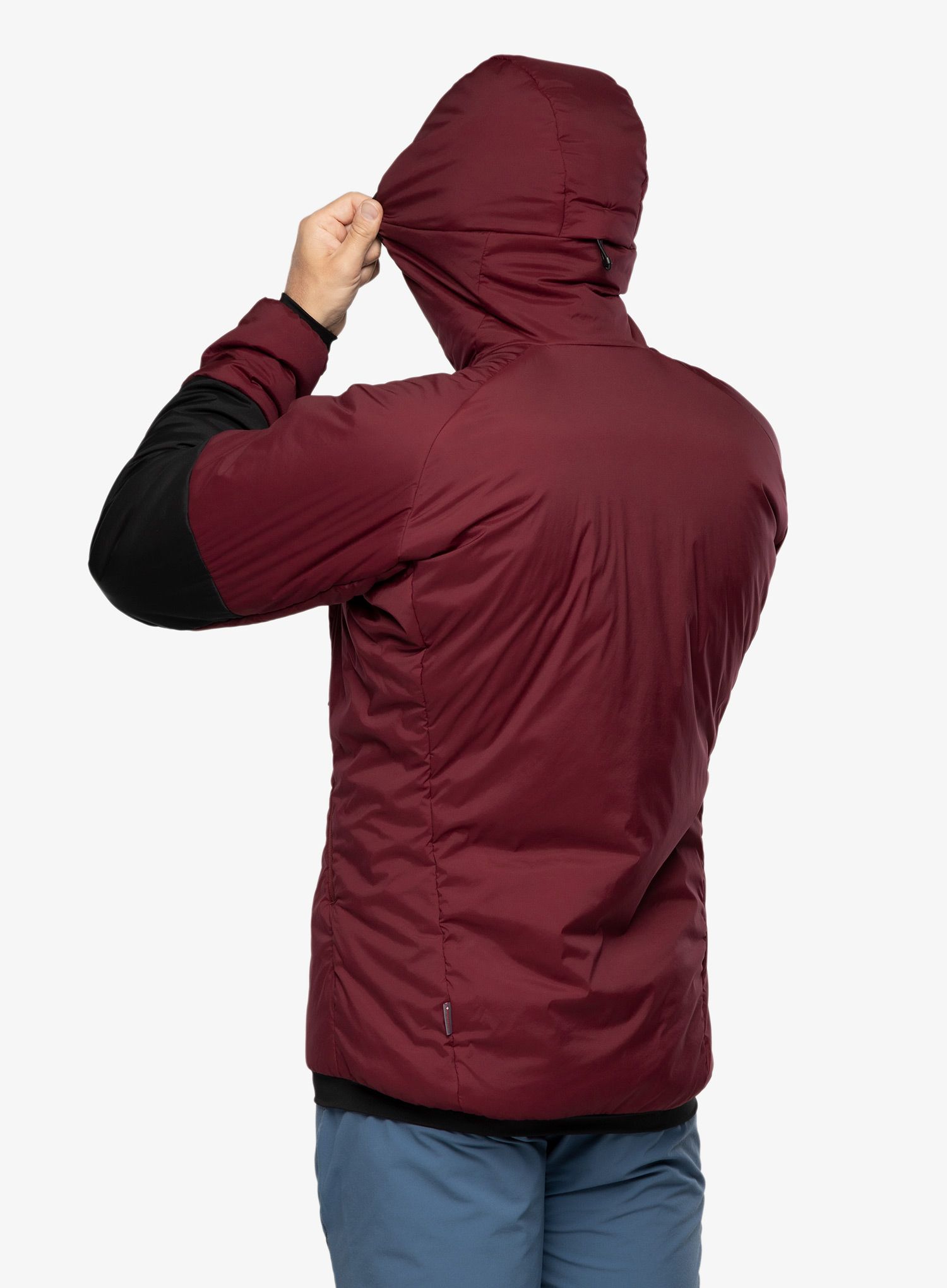 Sintetična jakna adidas TERREX Techrock Stretch PrimaLoft Hooded Jkt - shared/black