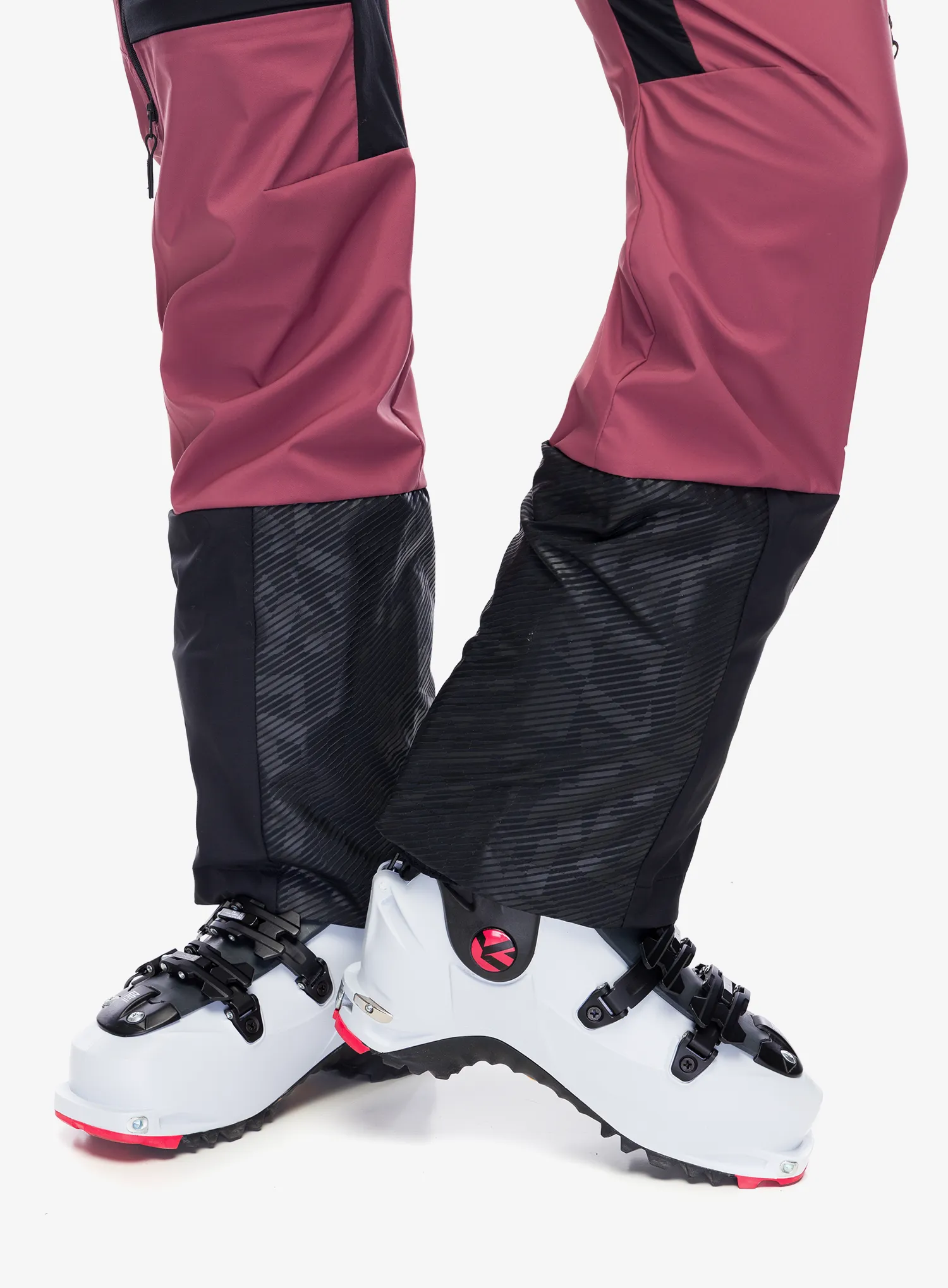 Ženske hlače adidas TERREX Techrock Tour Softshell Pants - black/quiet crimson