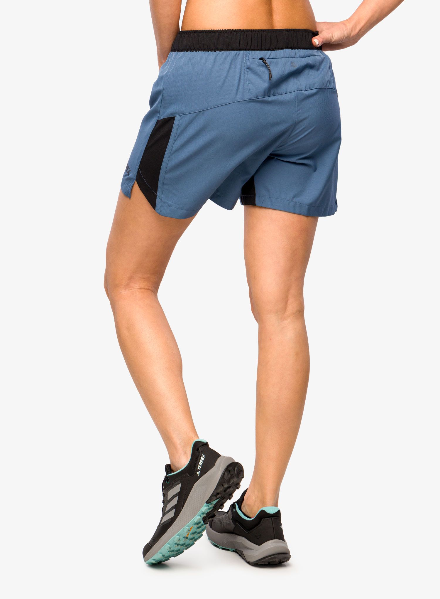 Ženske tekaške kratke hlače adidas TERREX Trail Running Shorts - wonder steel/black
