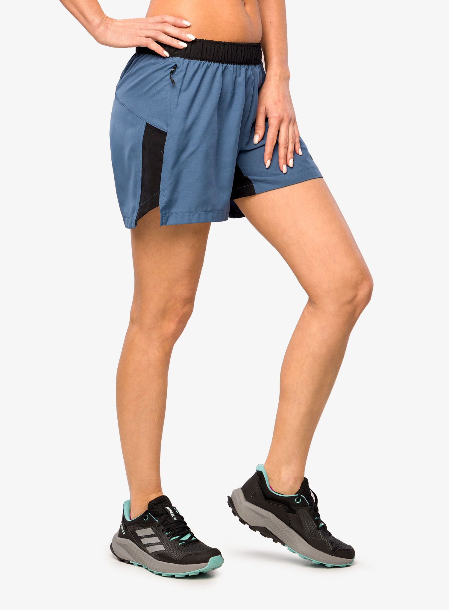 Ženske tekaške kratke hlače adidas TERREX Trail Running Shorts - wonder steel/black