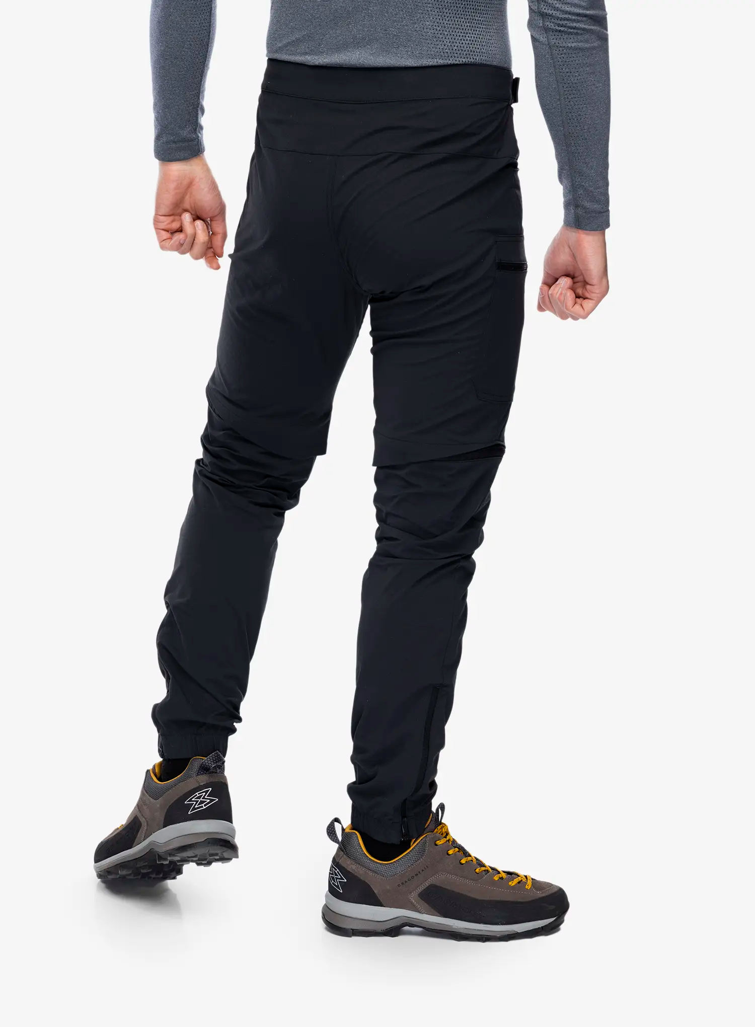 Pohodne hlače adidas TERREX Utilitas Zip Off Pants - black