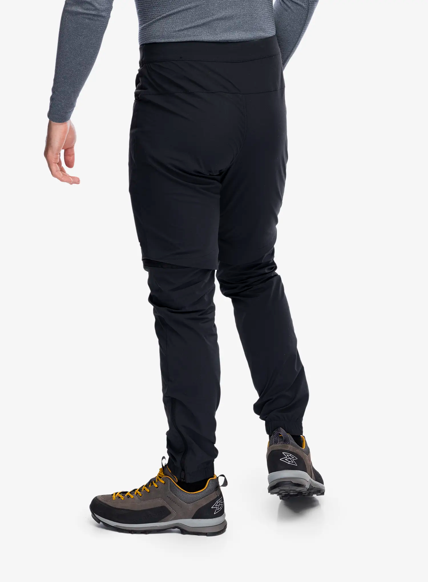 Pohodne hlače adidas TERREX Utilitas Zip Off Pants - black
