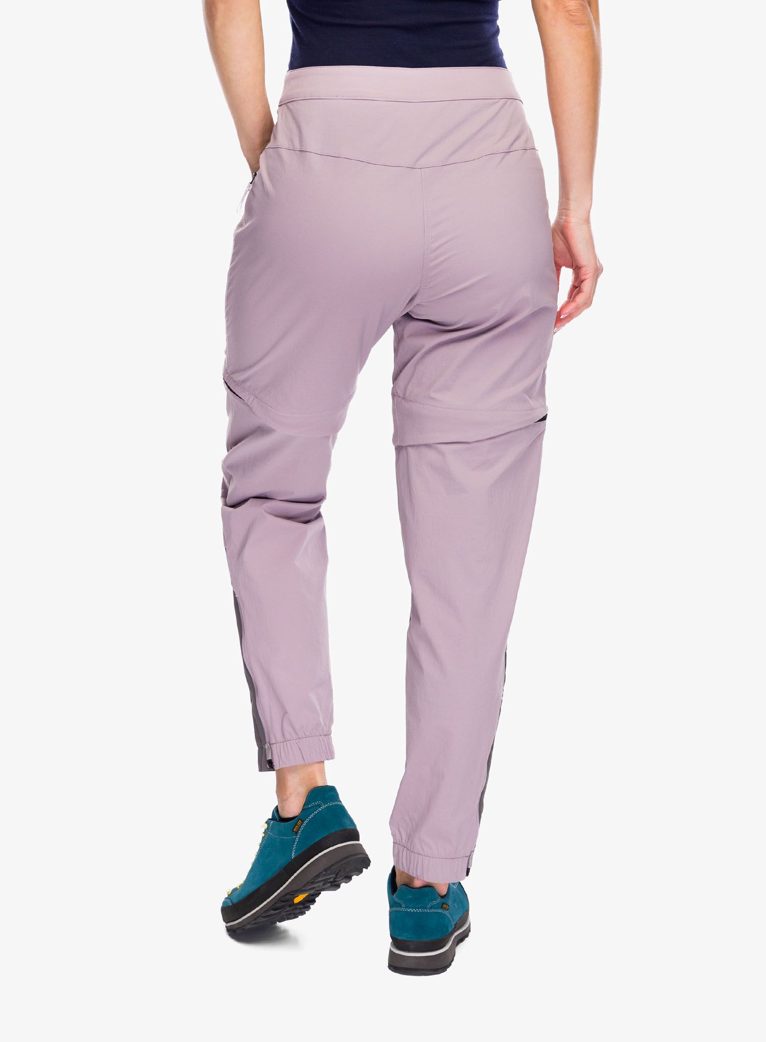 Ženske pohodniške hlače adidas TERREX Utilitas Zip Off Pants - preloved fig