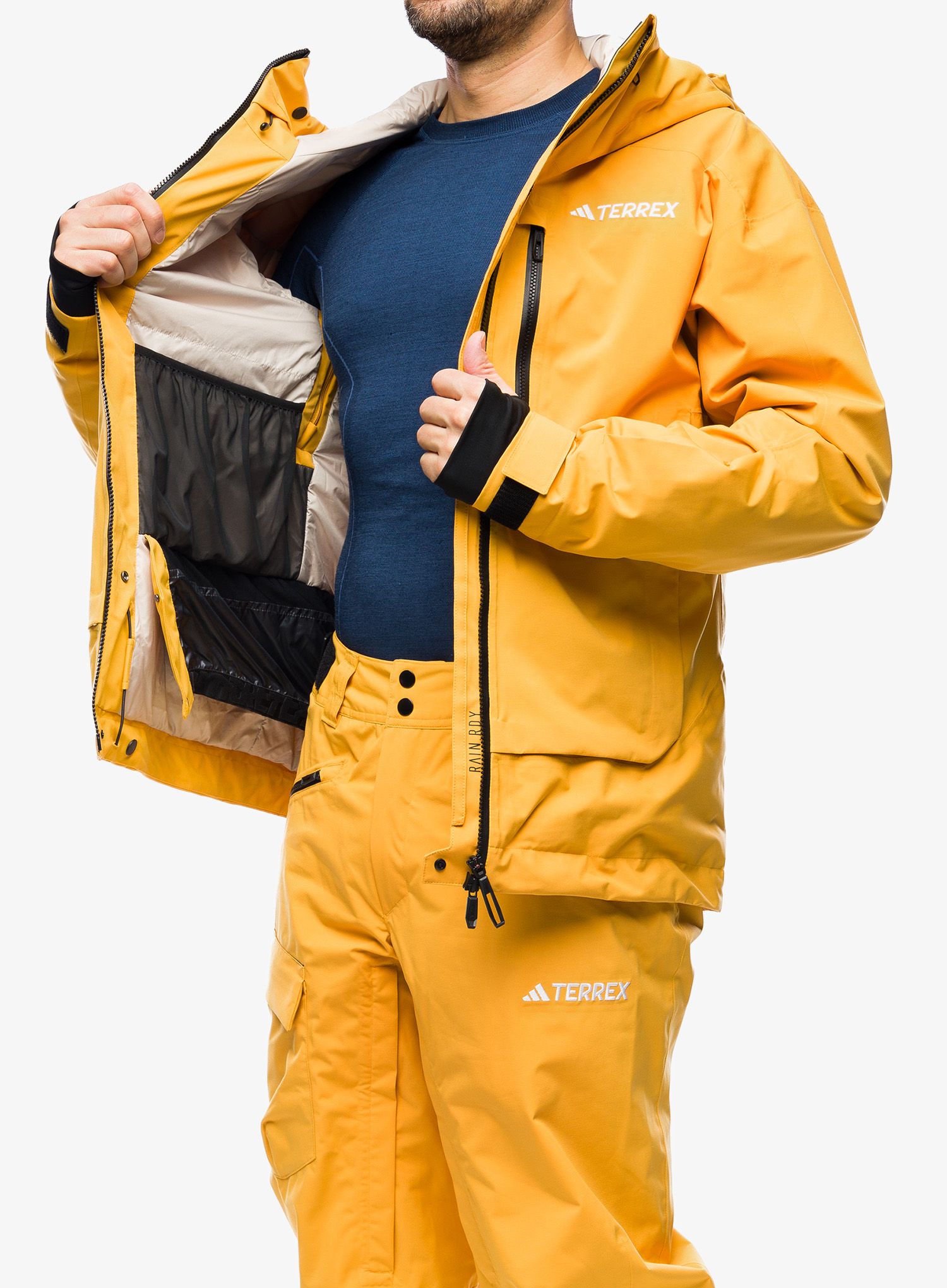 Moška smučarska jakna adidas TERREX Xperior 2L Insulated RAIN.RDY Jacket - preyel
