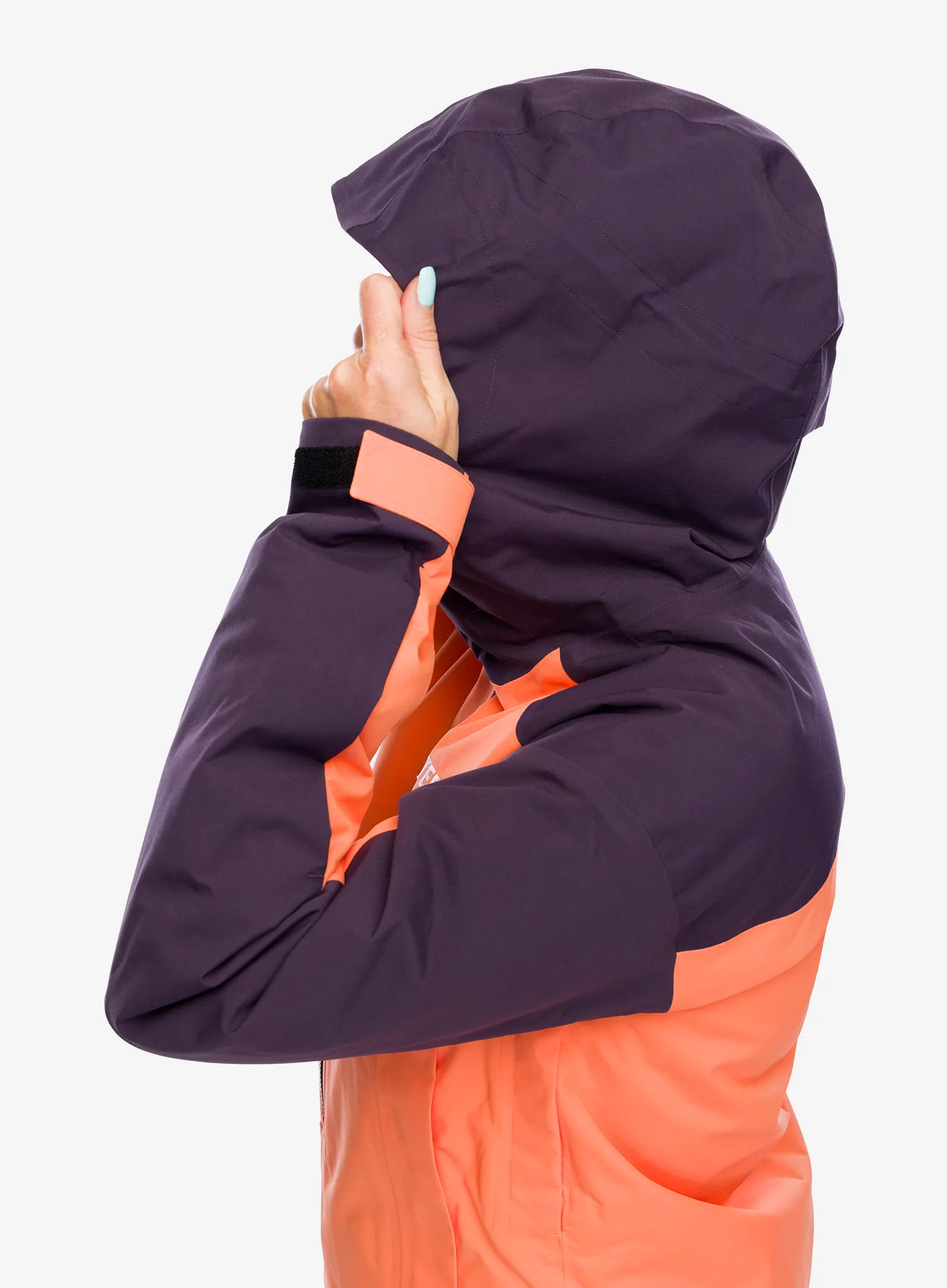 Ženska smučarska jakna adidas TERREX Xperior 2L Insulated RAIN.RDY Jacket - amber tint/aurora black