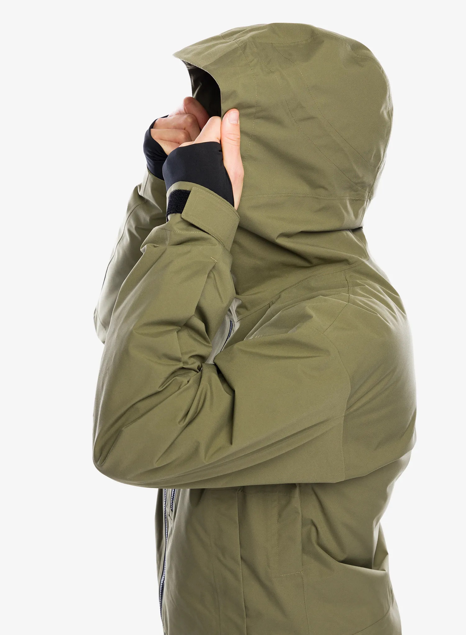 Smučarska jakna adidas TERREX Xperior 2L Insulated RAIN.RDY Jacket - olive strata