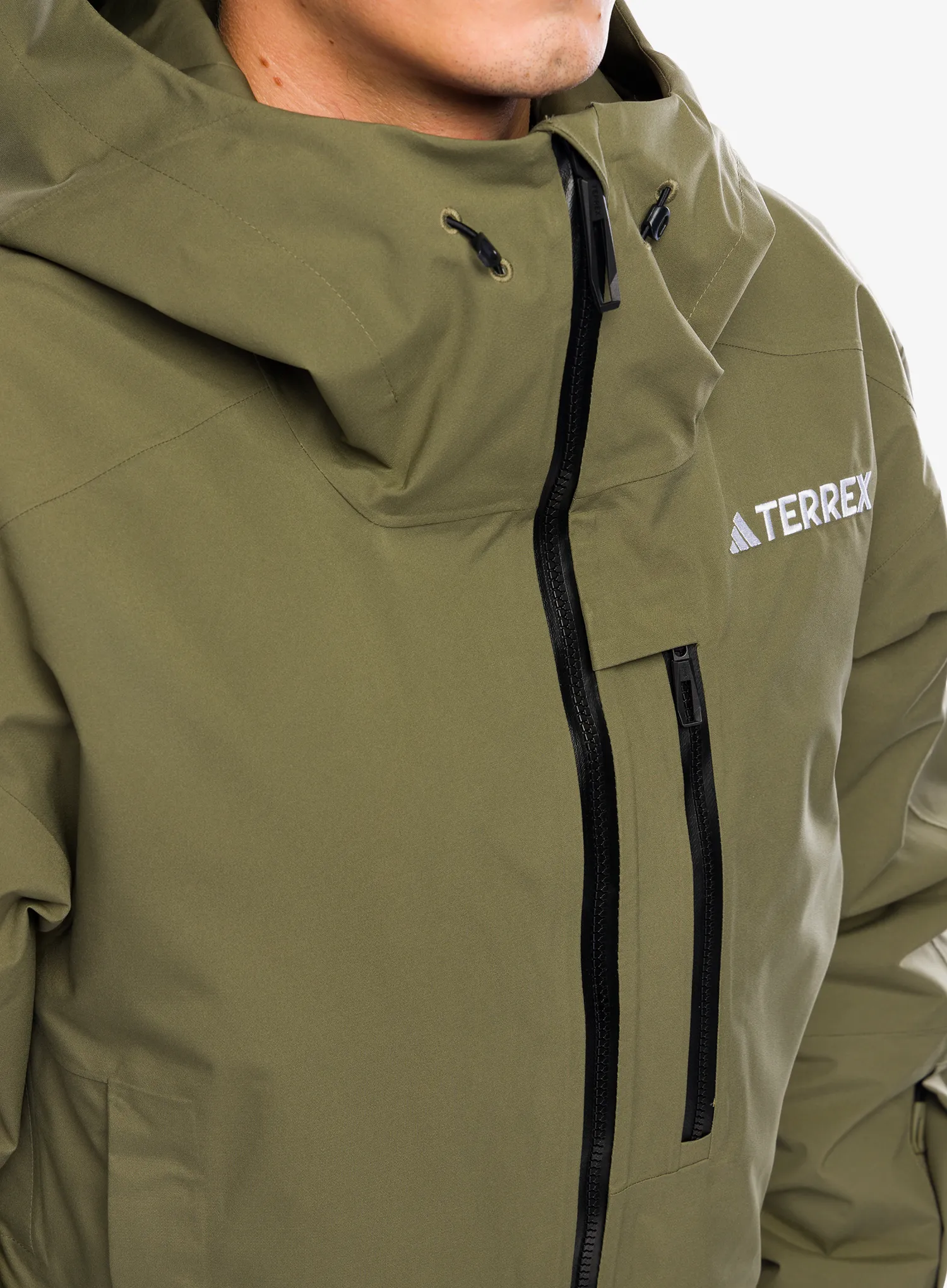 Smučarska jakna adidas TERREX Xperior 2L Insulated RAIN.RDY Jacket - olive strata