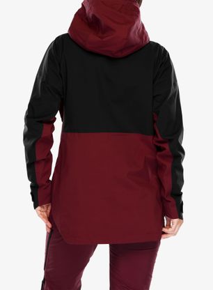 Ženska smučarska jakna adidas TERREX Xperior 2L Lined RAIN.RDY Anorak - black/shadow red