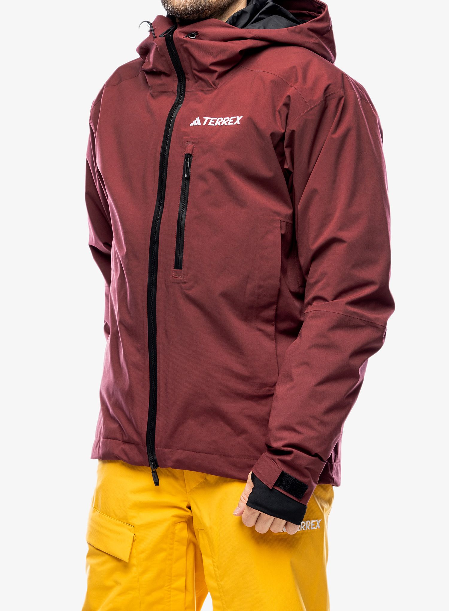 Moška jakna adidas TERREX Xperior 3in1 RAIN.RDY Jacket - shadow red