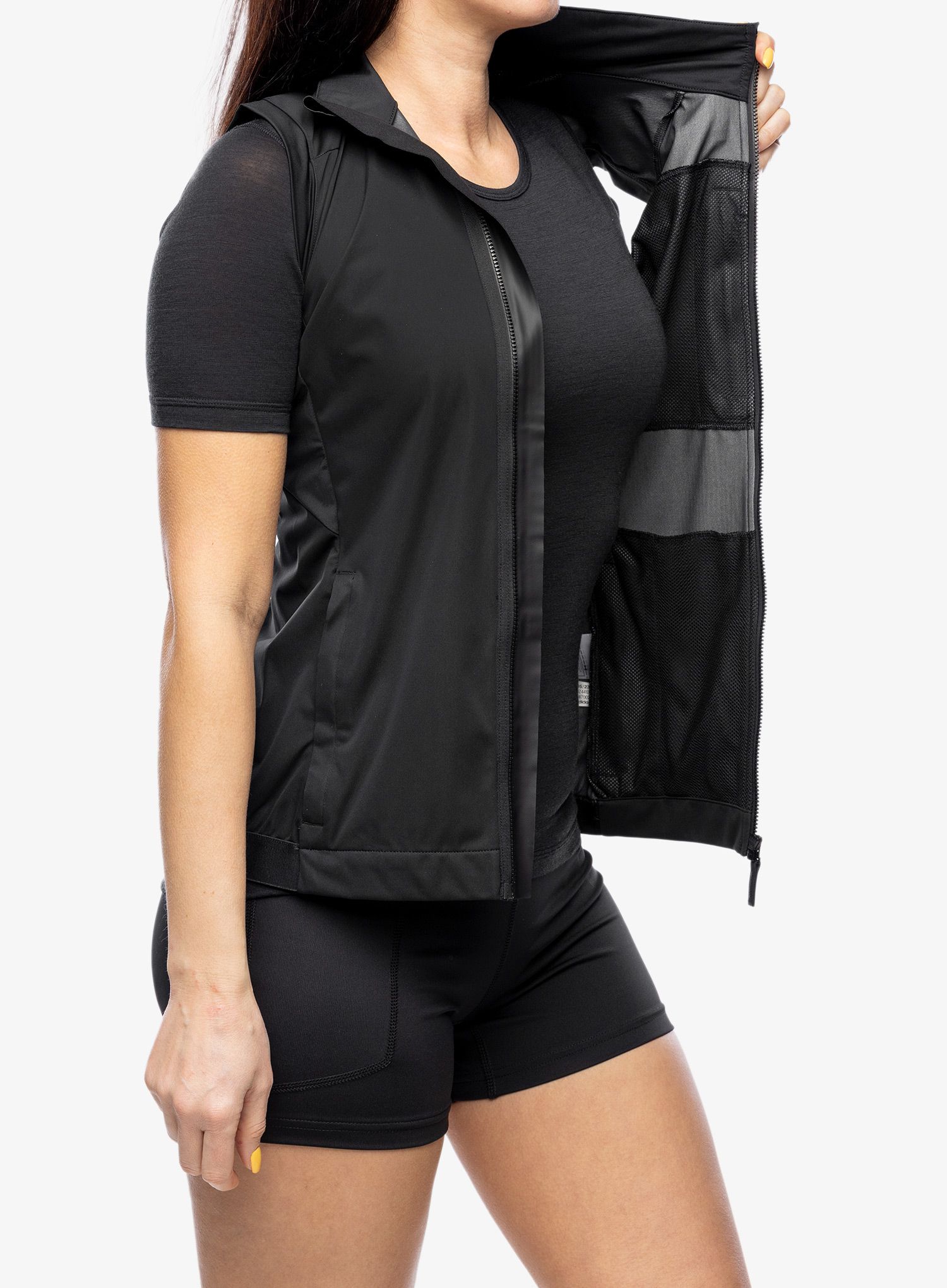 Ženski brezrokavnik adidas TERREX Xperior Cross Country Ski Soft Shell Vest - black