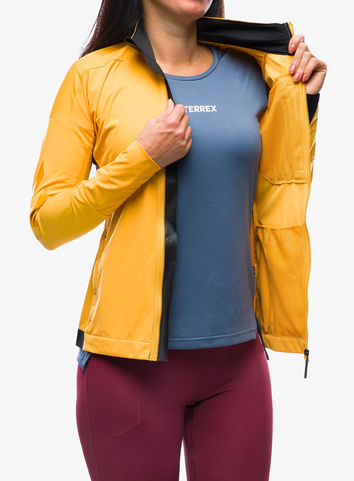 Ženska jakna adidas TERREX Xperior Crosscountry Ski Softshell Jacket - preyel