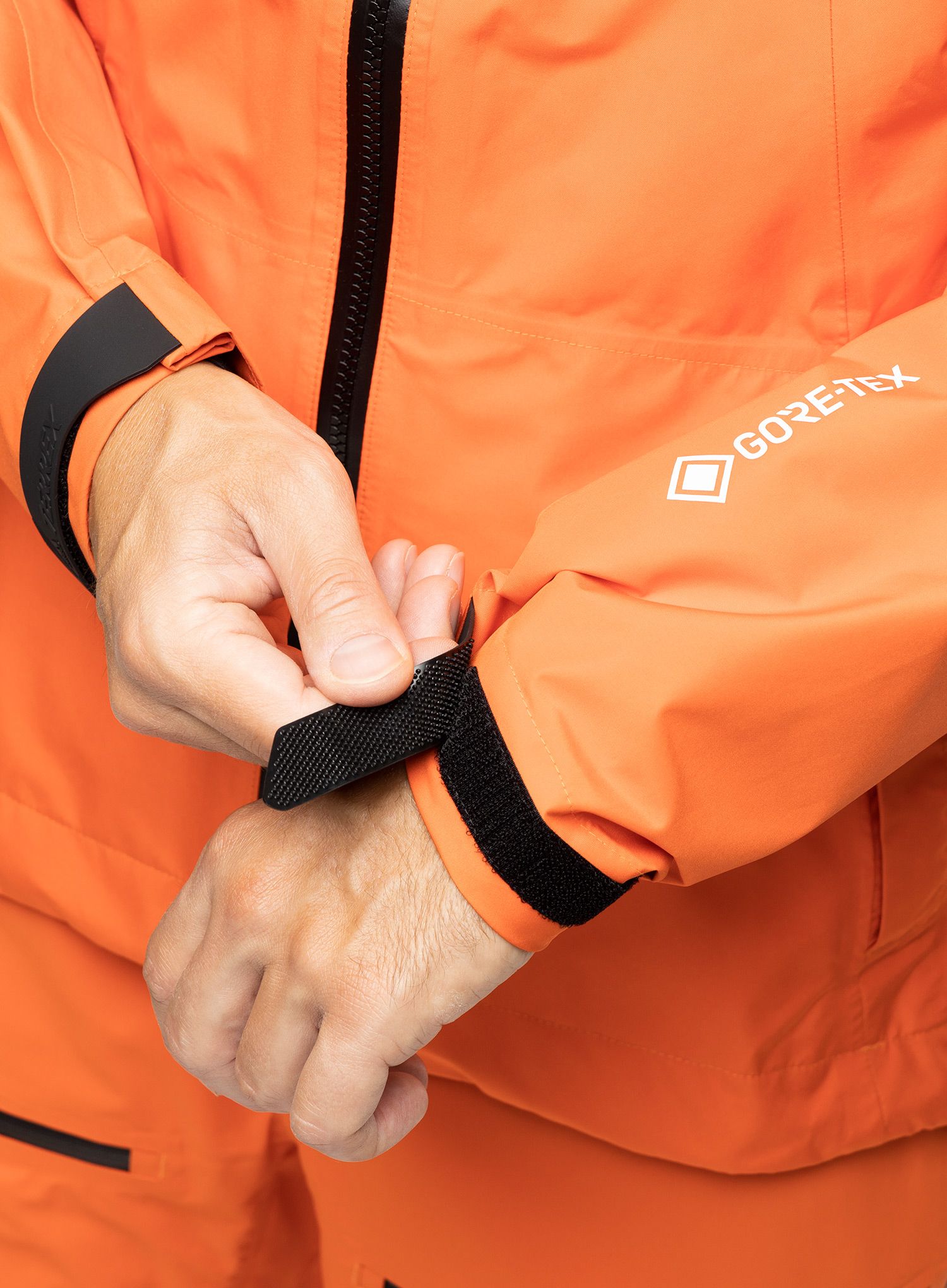 Nepremočljiva jakna adidas TERREX Xperior GORE-TEX Paclite Rain Jacket - semi impact orange