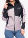 Ženska nepremočljiva jakna adidas TERREX Xperior Hybrid Primeknit Rain Jkt - preloved fig/black