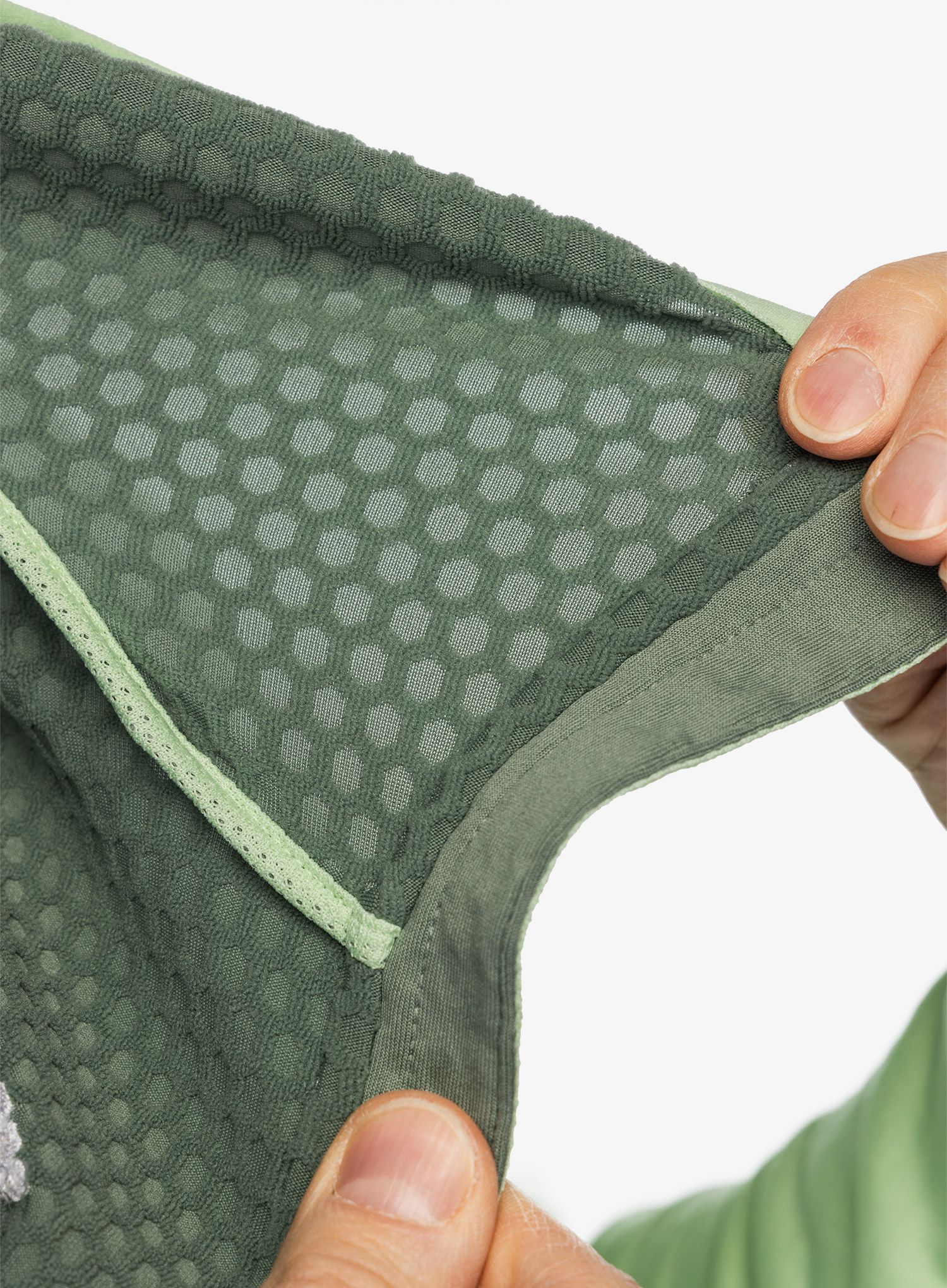 Jopica adidas TERREX Xperior Light Fleece Hooded Jacket - semi green spark/silver green