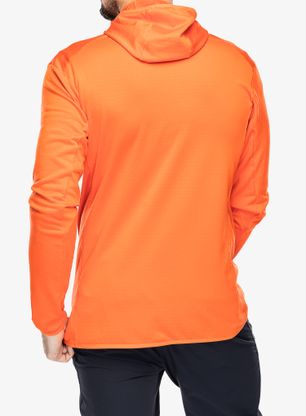 Jopica adidas TERREX Xperior Light Fleece Hooded Jacket - semi impact orange