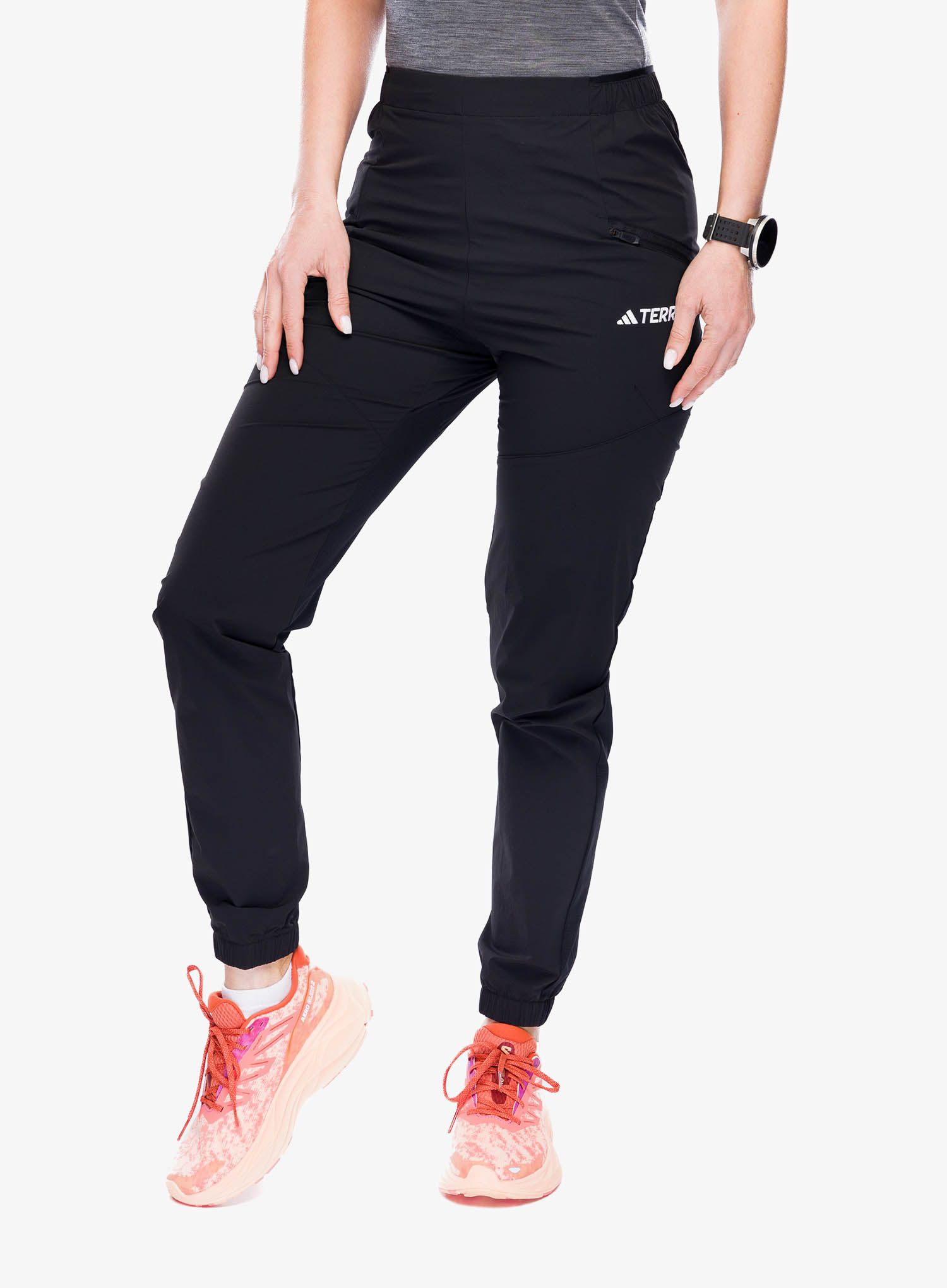 Ženske tekaške hlače adidas TERREX Xperior Light Pants - black