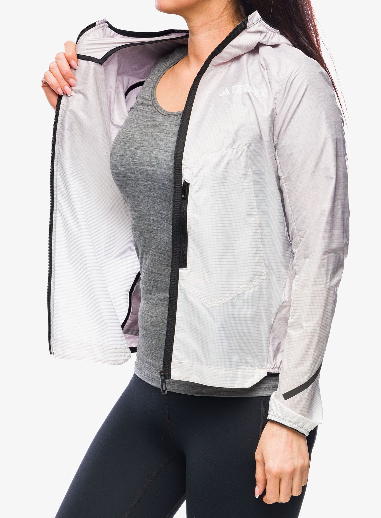 Ženska vetrovka adidas TERREX Xperior Light Windweave Jacket - preloved fig